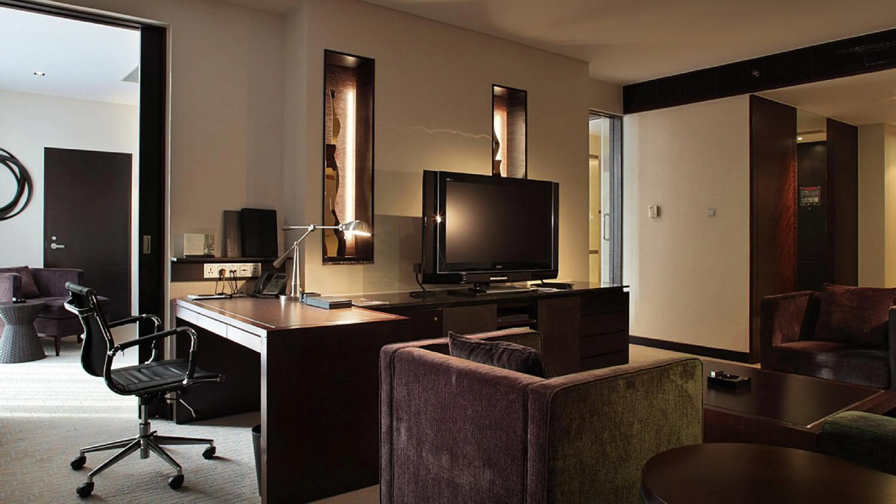 Bedroom in InterContinental Qingdao by IHG l Inside the Olympic Sailing Center l May Fourth Square