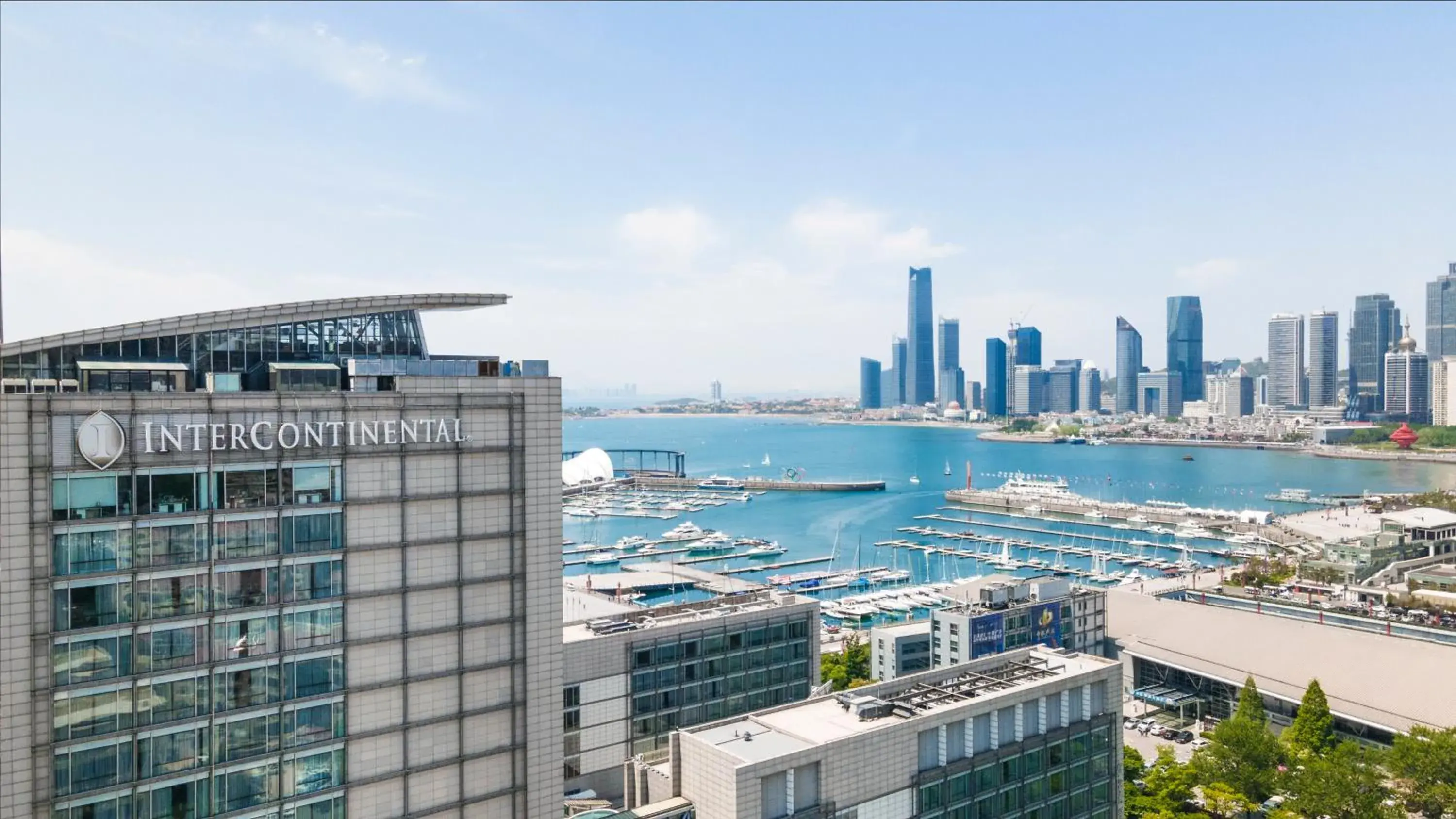 Property building in InterContinental Qingdao by IHG l Inside the Olympic Sailing Center l May Fourth Square Property building in InterContinental Qingdao by IHG l Inside the Olympic Sailing Center l May Fourth Square