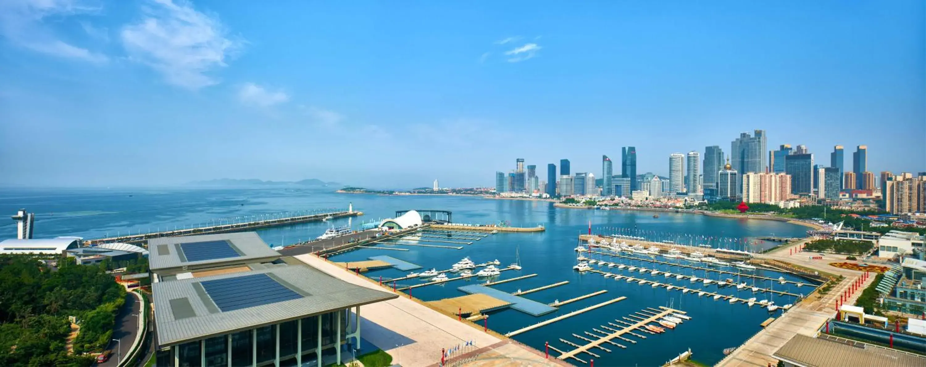 Property building in InterContinental Qingdao by IHG l Inside the Olympic Sailing Center l May Fourth Square Property building in InterContinental Qingdao by IHG l Inside the Olympic Sailing Center l May Fourth Square