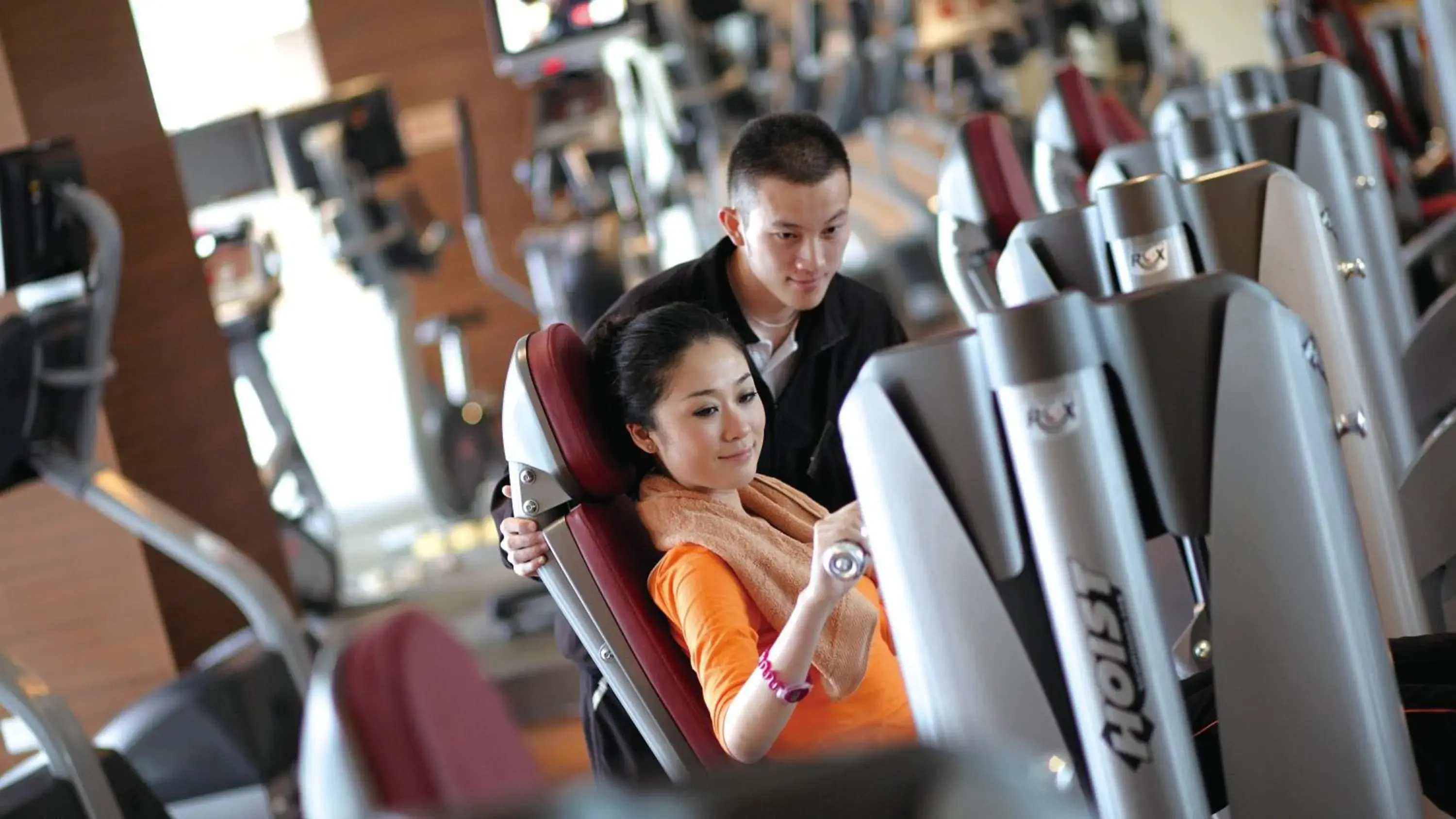 Fitness centre/facilities in InterContinental Qingdao by IHG l Inside the Olympic Sailing Center l May Fourth Square Fitness centre/facilities in InterContinental Qingdao by IHG l Inside the Olympic Sailing Center l May Fourth Square