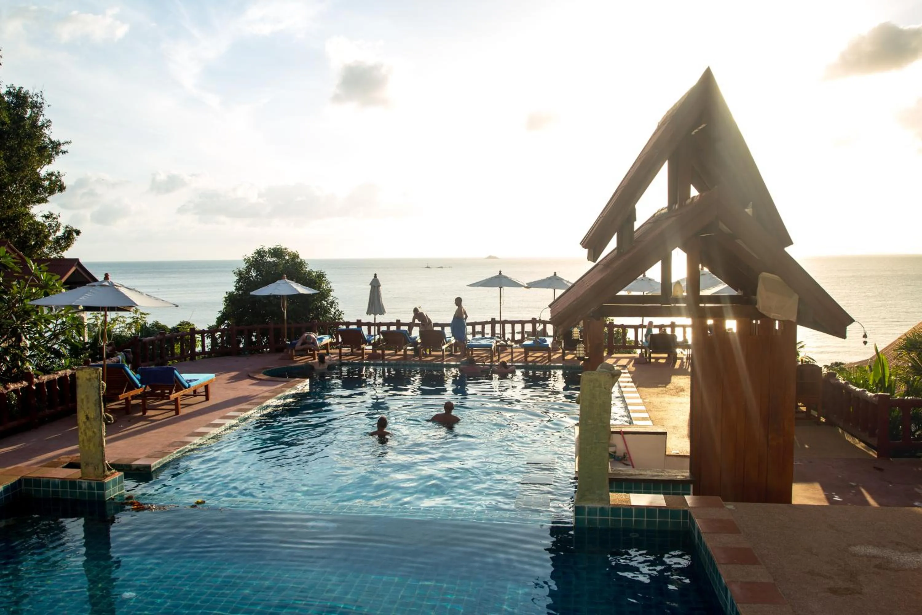 Swimming pool in Zama Resort Koh Phangan