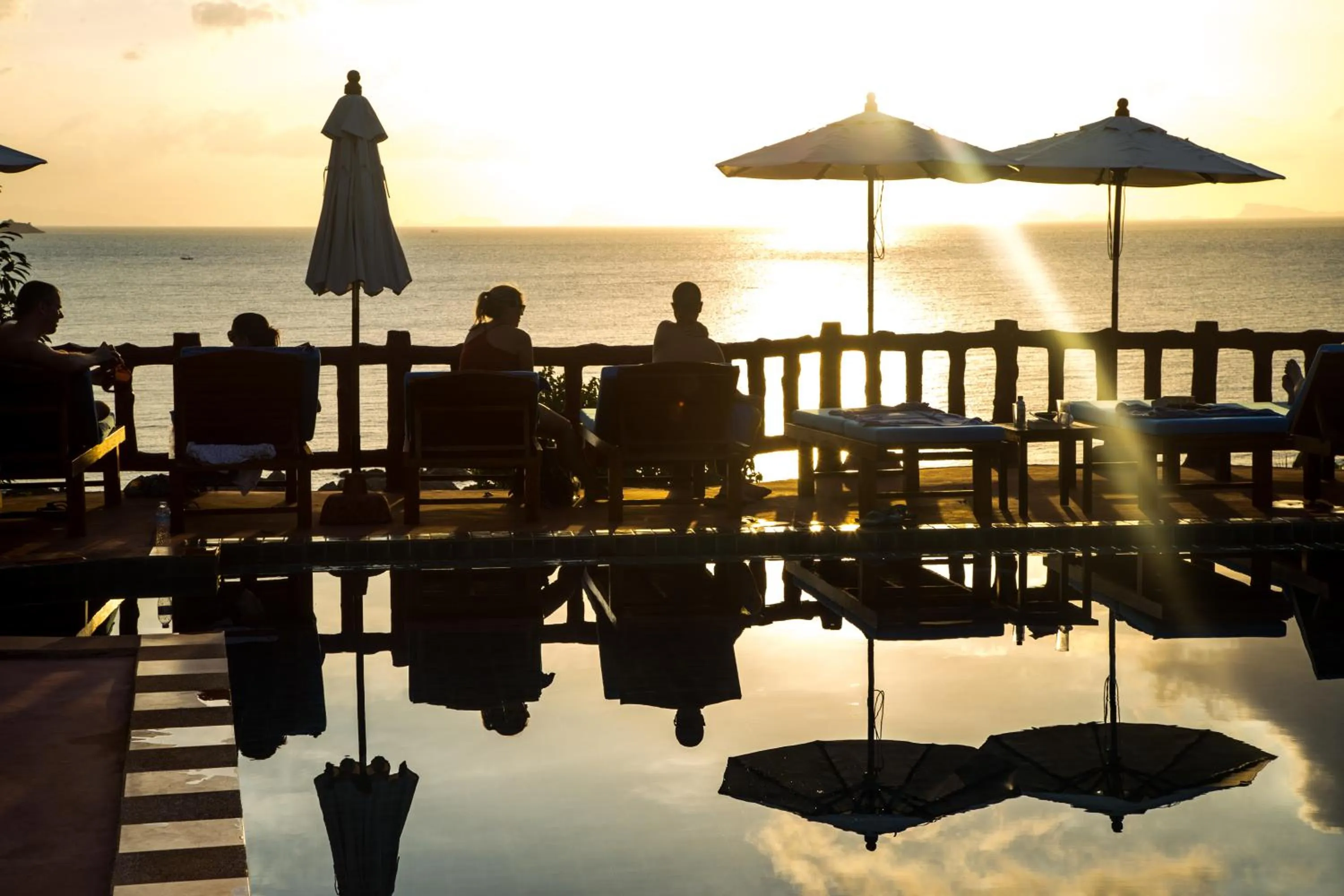 Swimming pool in Zama Resort Koh Phangan