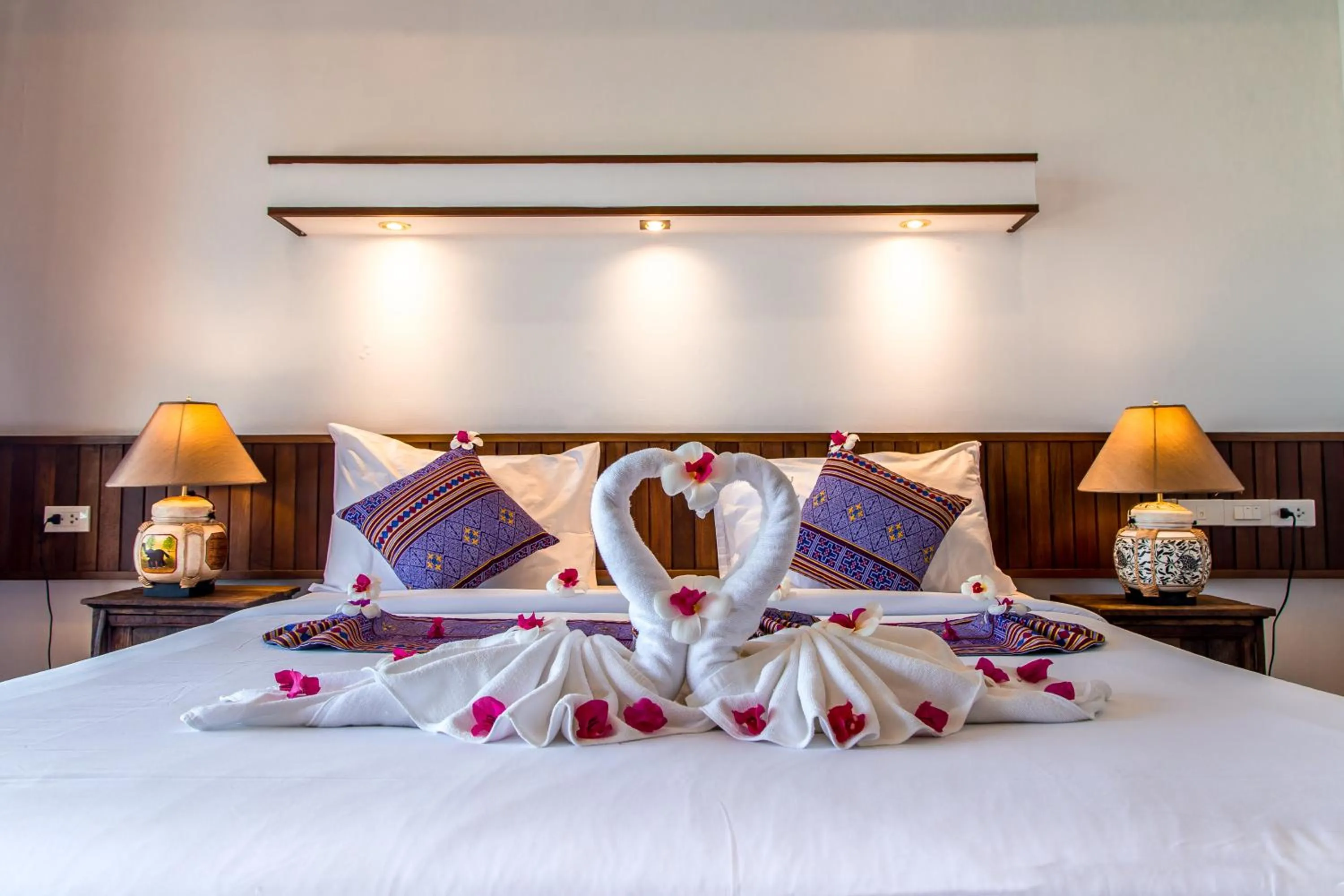 Bed in Zama Resort Koh Phangan