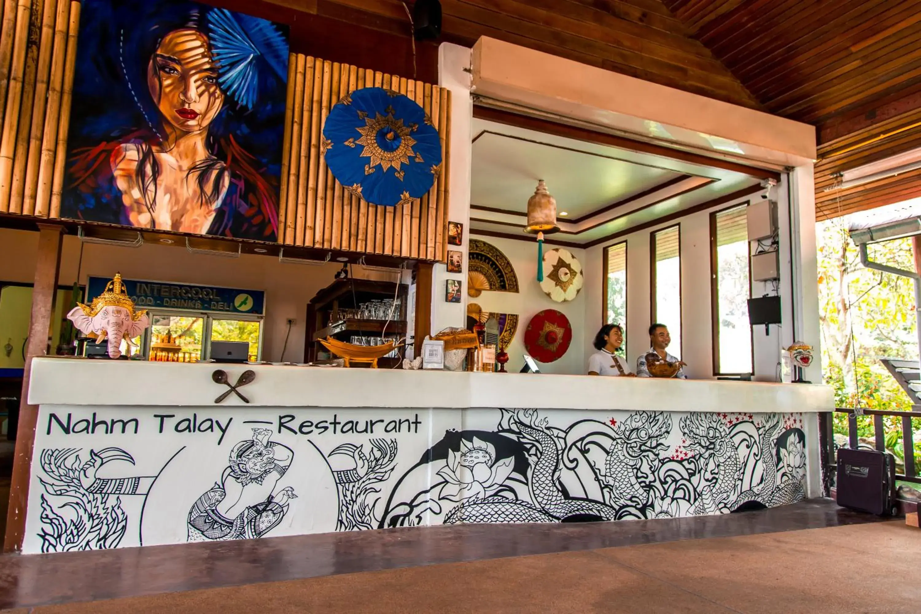 Lobby or reception in Zama Resort Koh Phangan Lobby or reception in Zama Resort Koh Phangan