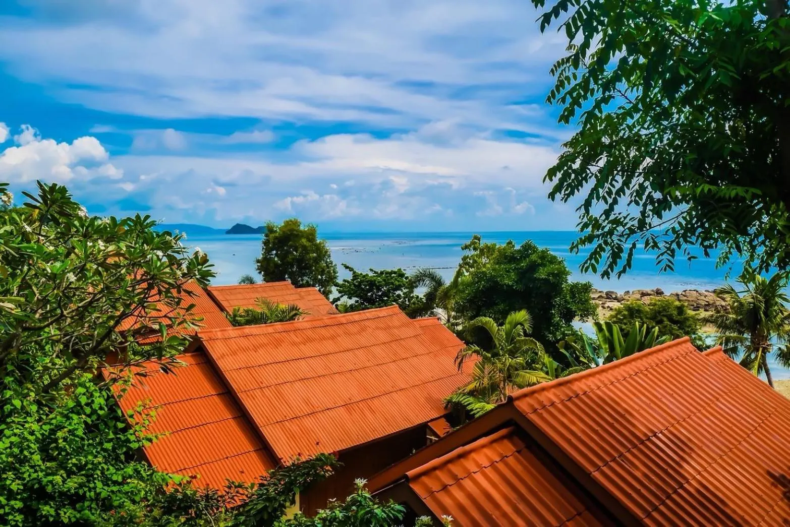 Sea view in Zama Resort Koh Phangan