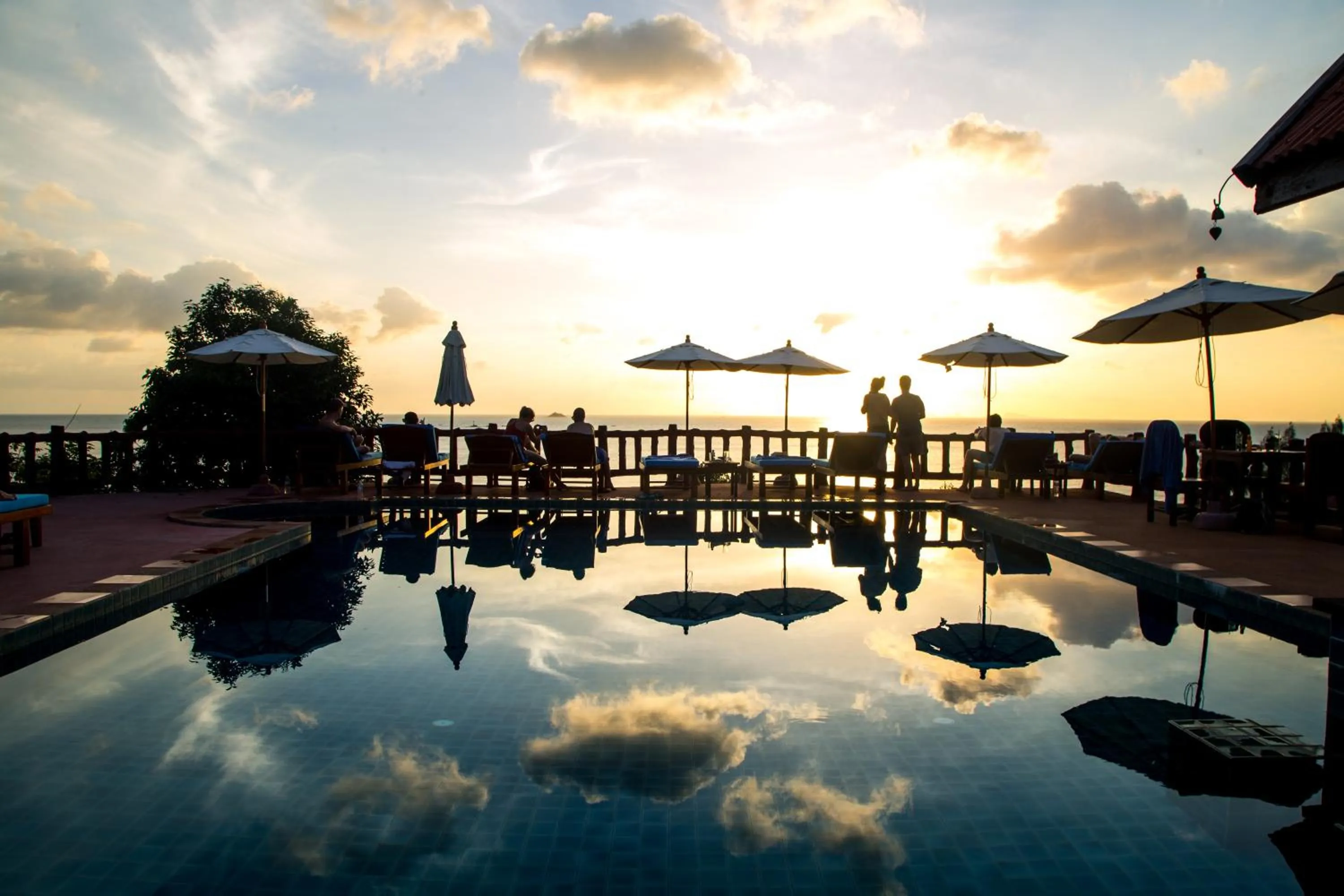 Swimming pool in Zama Resort Koh Phangan