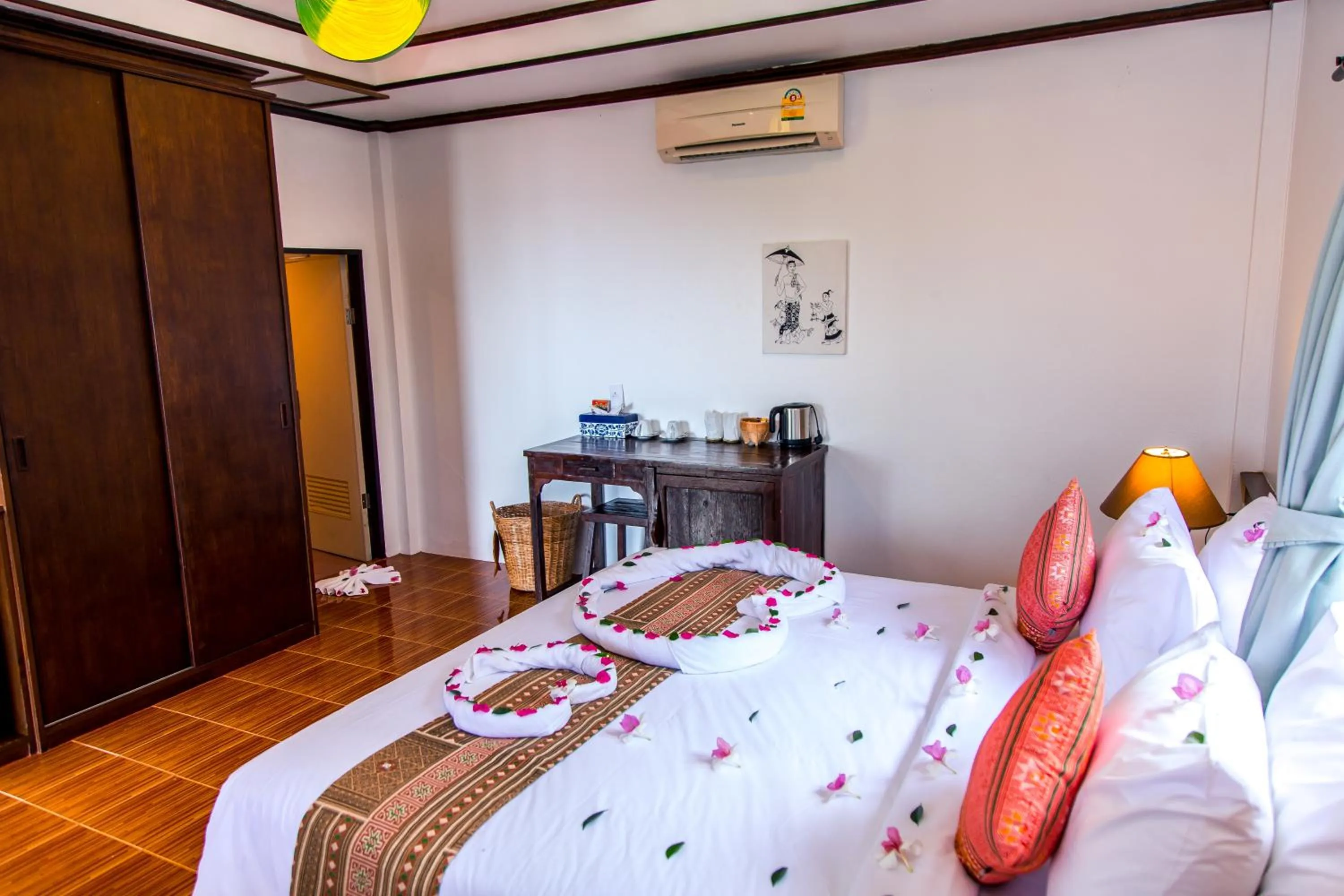 Bed in Zama Resort Koh Phangan