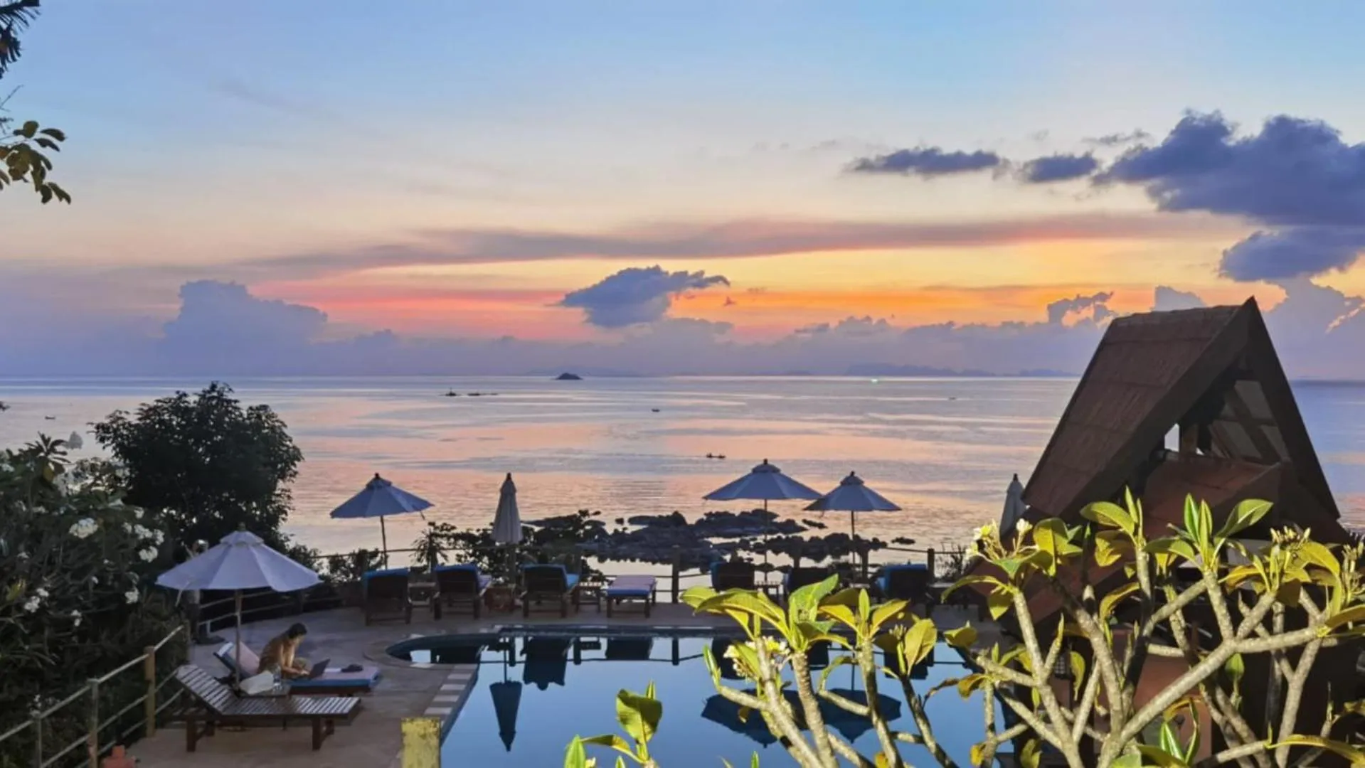 Swimming pool in Zama Resort Koh Phangan
