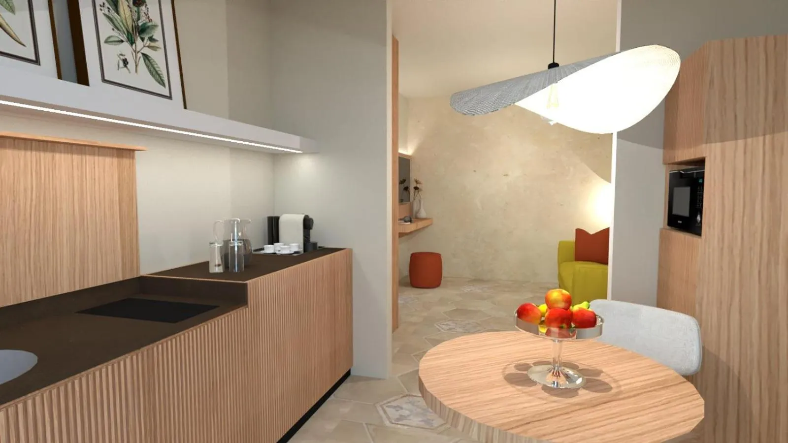 Kitchen or kitchenette in Antico Podere San Francesco