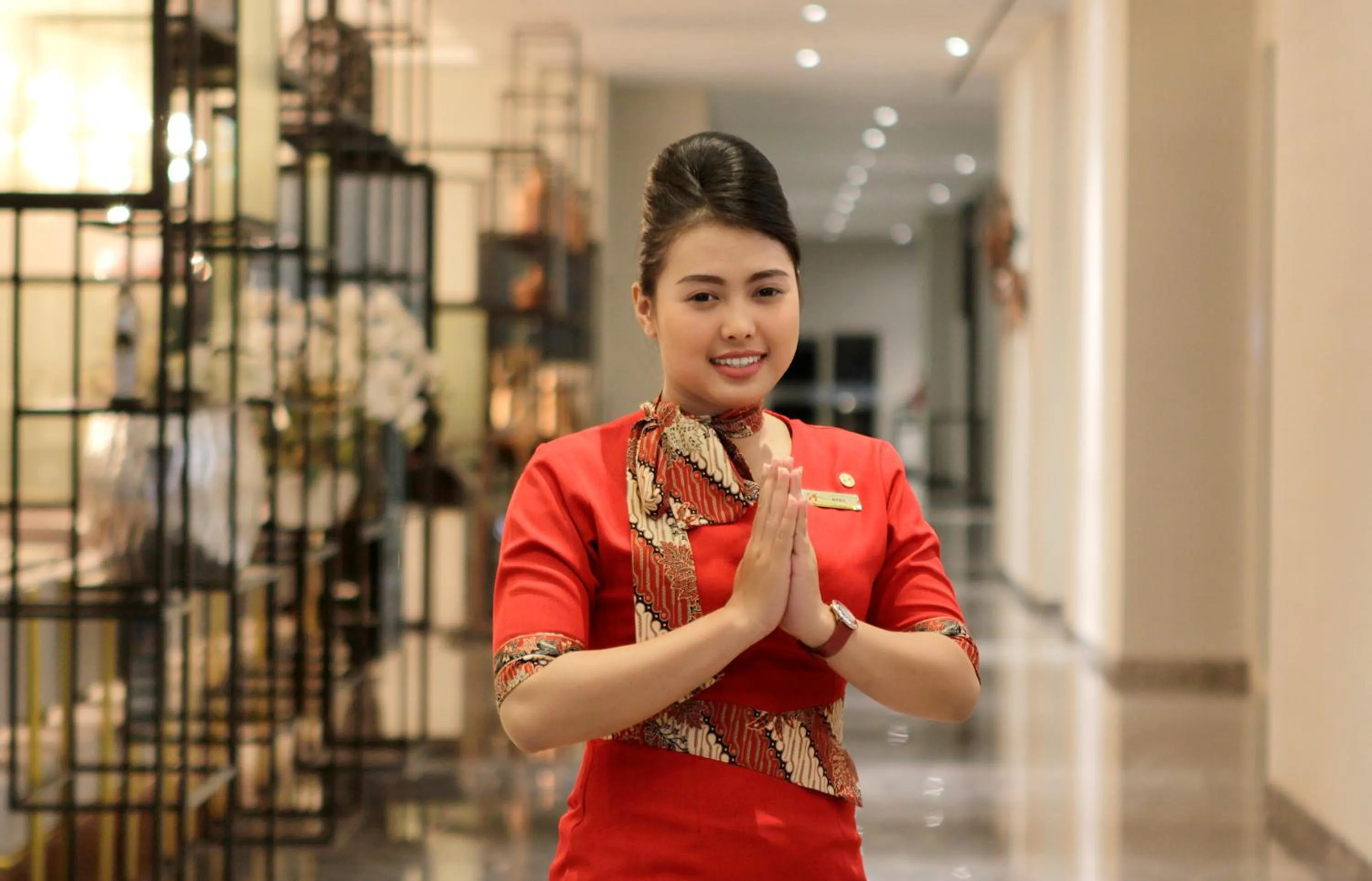 Staff in Swiss-Belinn Airport Surabaya