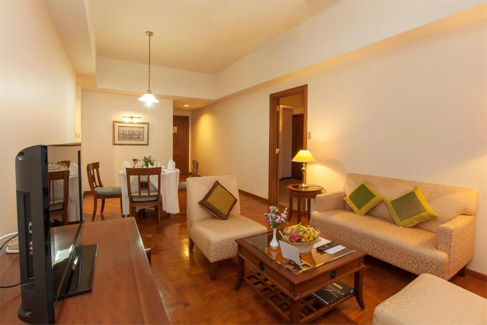 Living room in Himawari Hotel Apartments