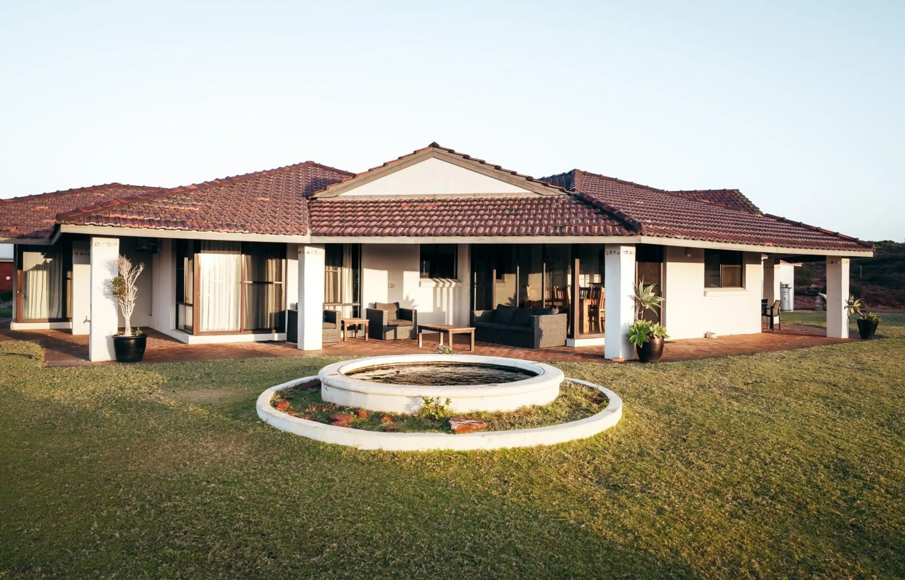 Property building in Kalbarri Red Bluff Tourist Park