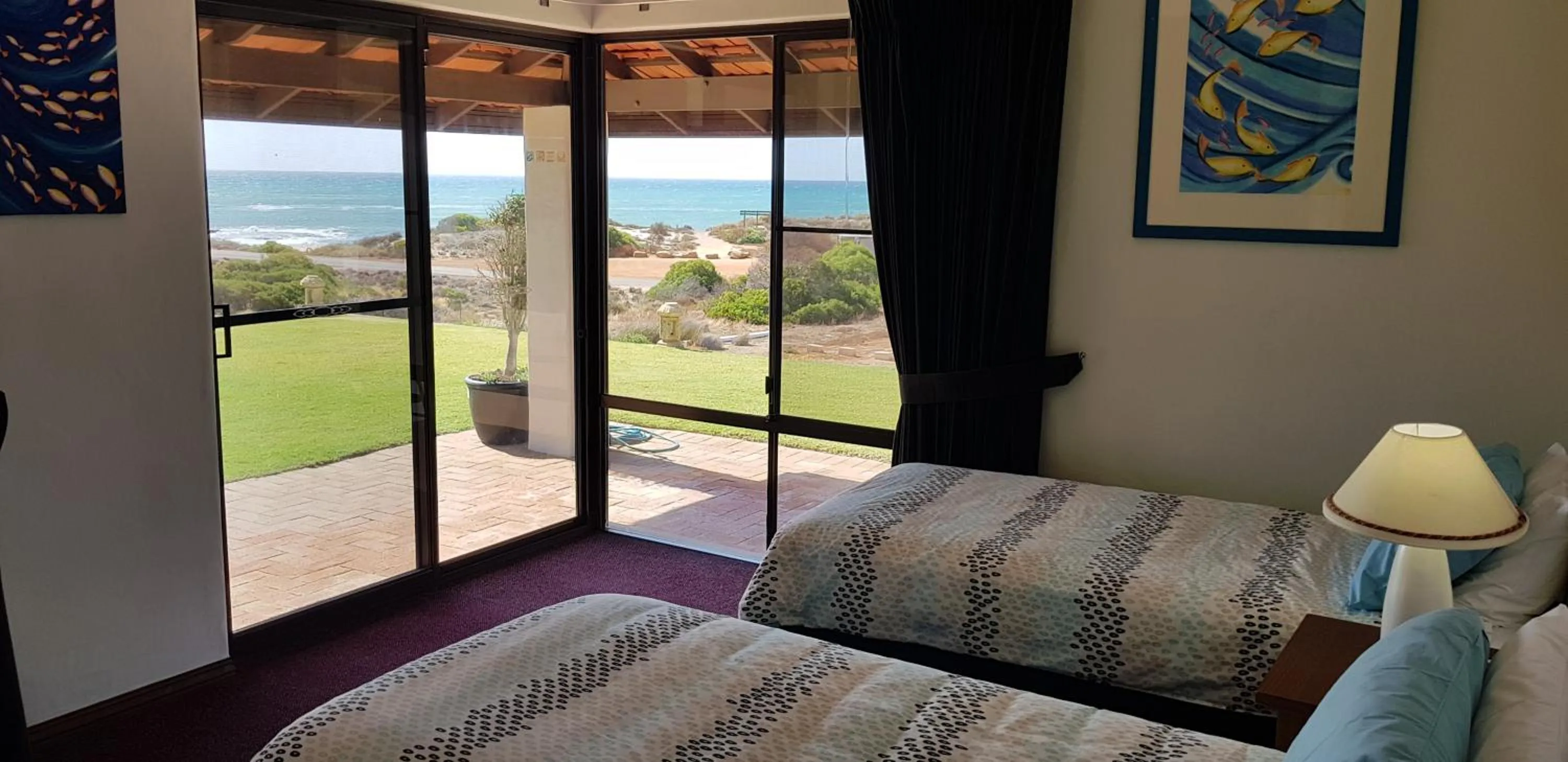 Bedroom, Bed in Kalbarri Red Bluff Tourist Park