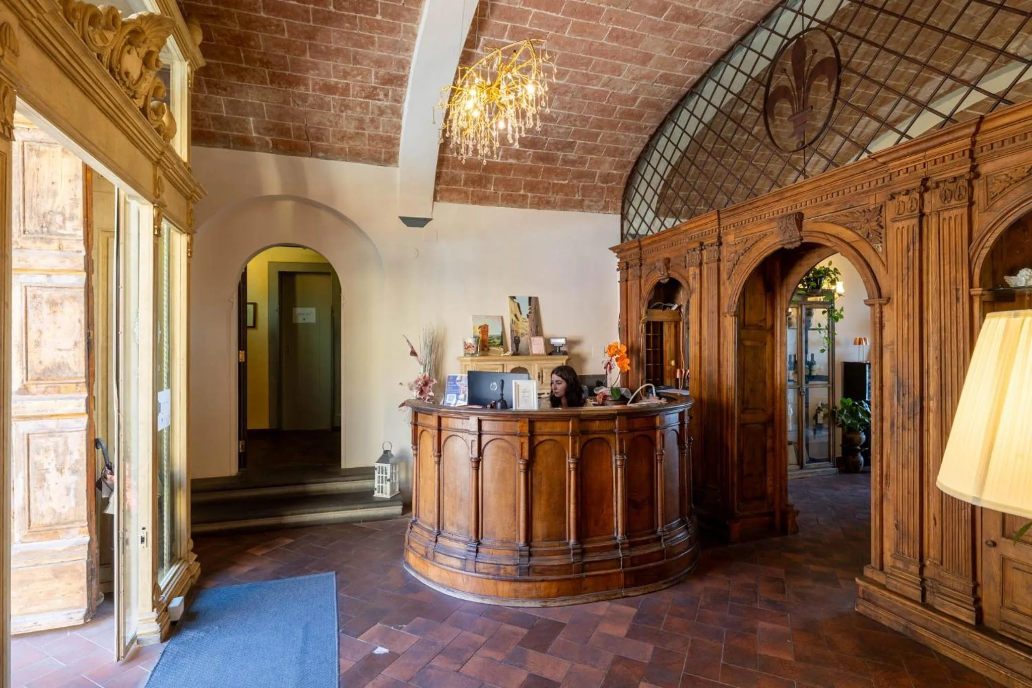 Lobby or reception in Quattro Gigli Hotel