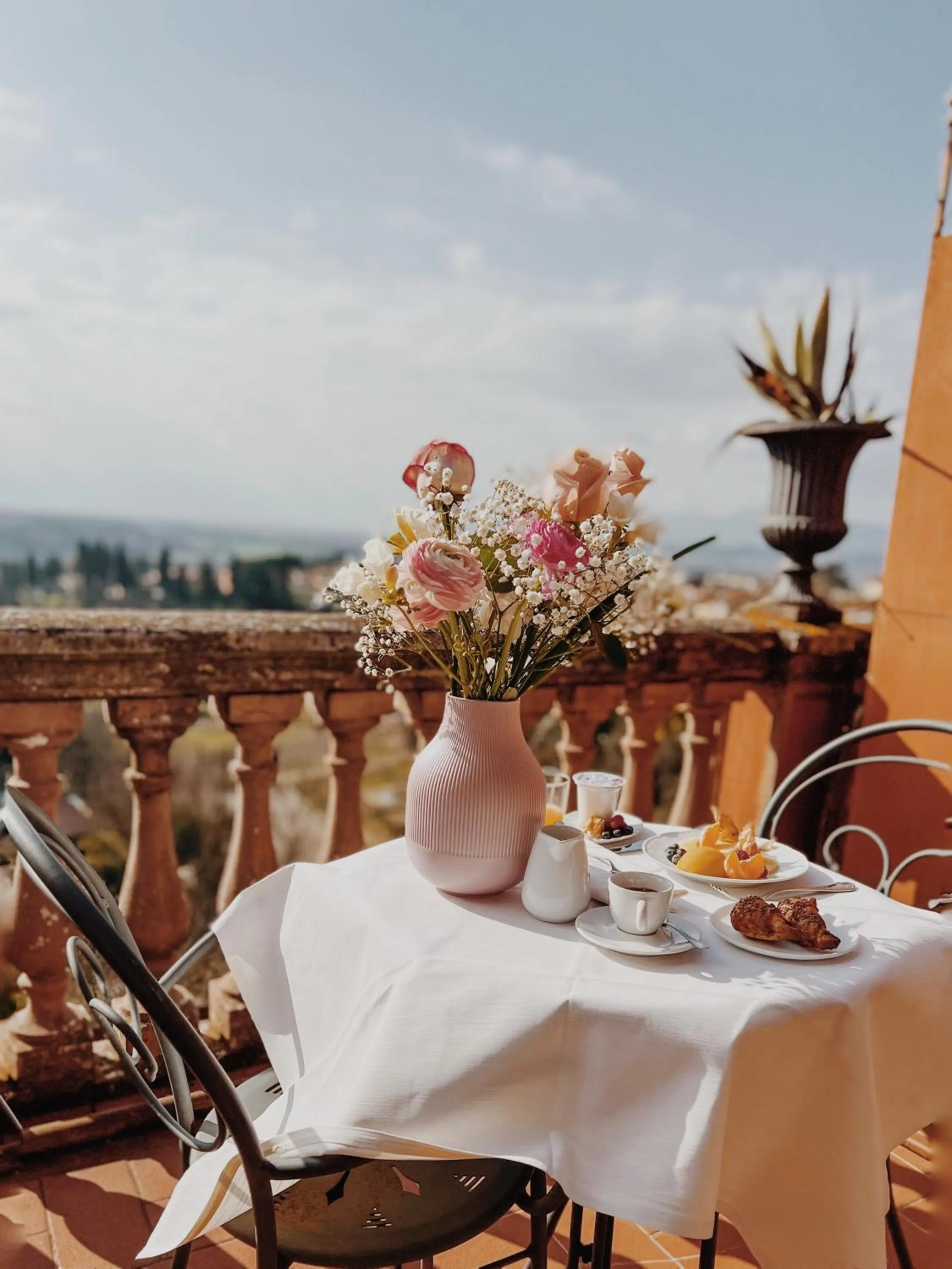 Balcony/Terrace in Quattro Gigli Hotel