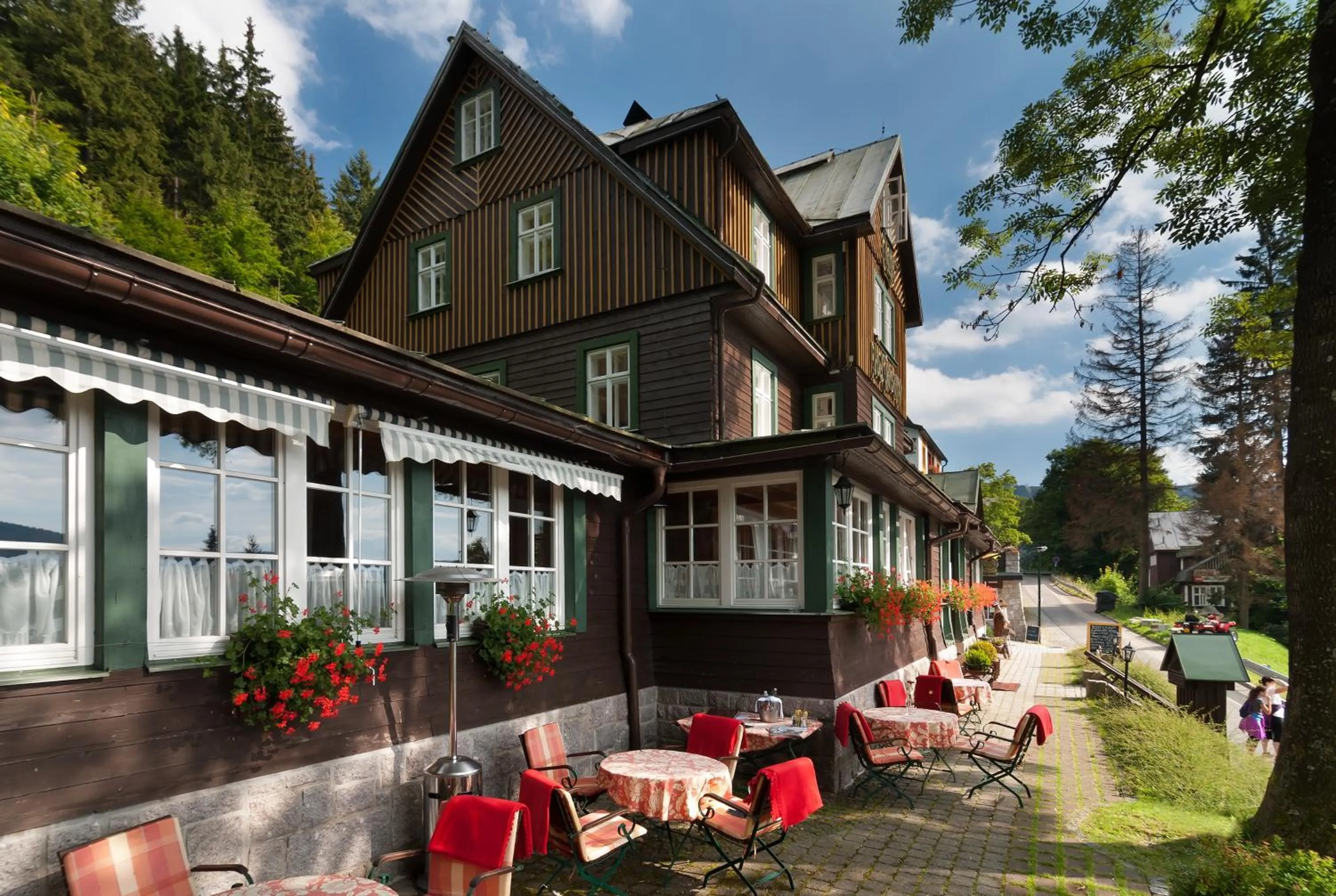 Property building in Hotel Pod Jasany