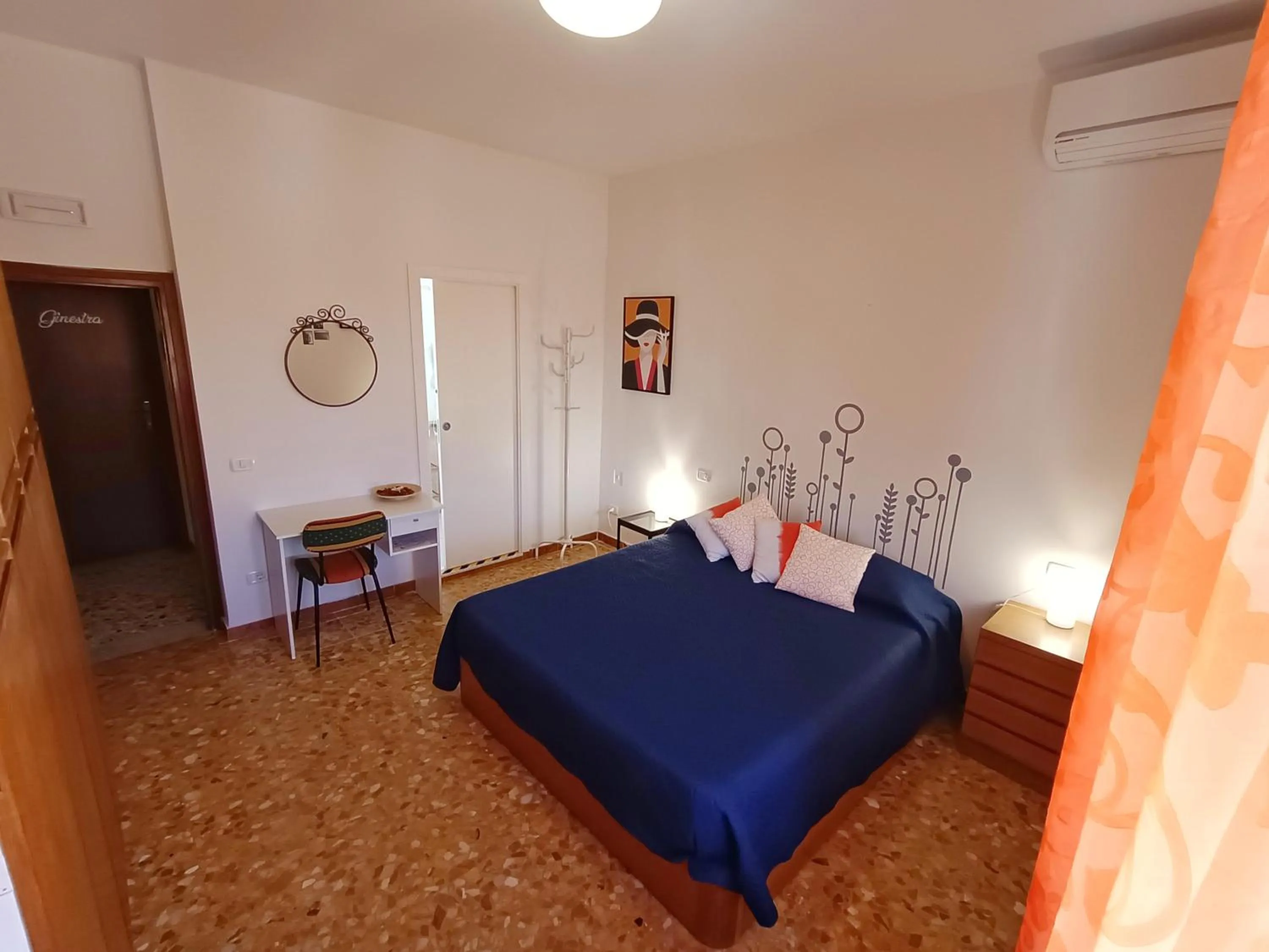 Bedroom, Bed in Lo Zizzolo- Bed&Breakfast