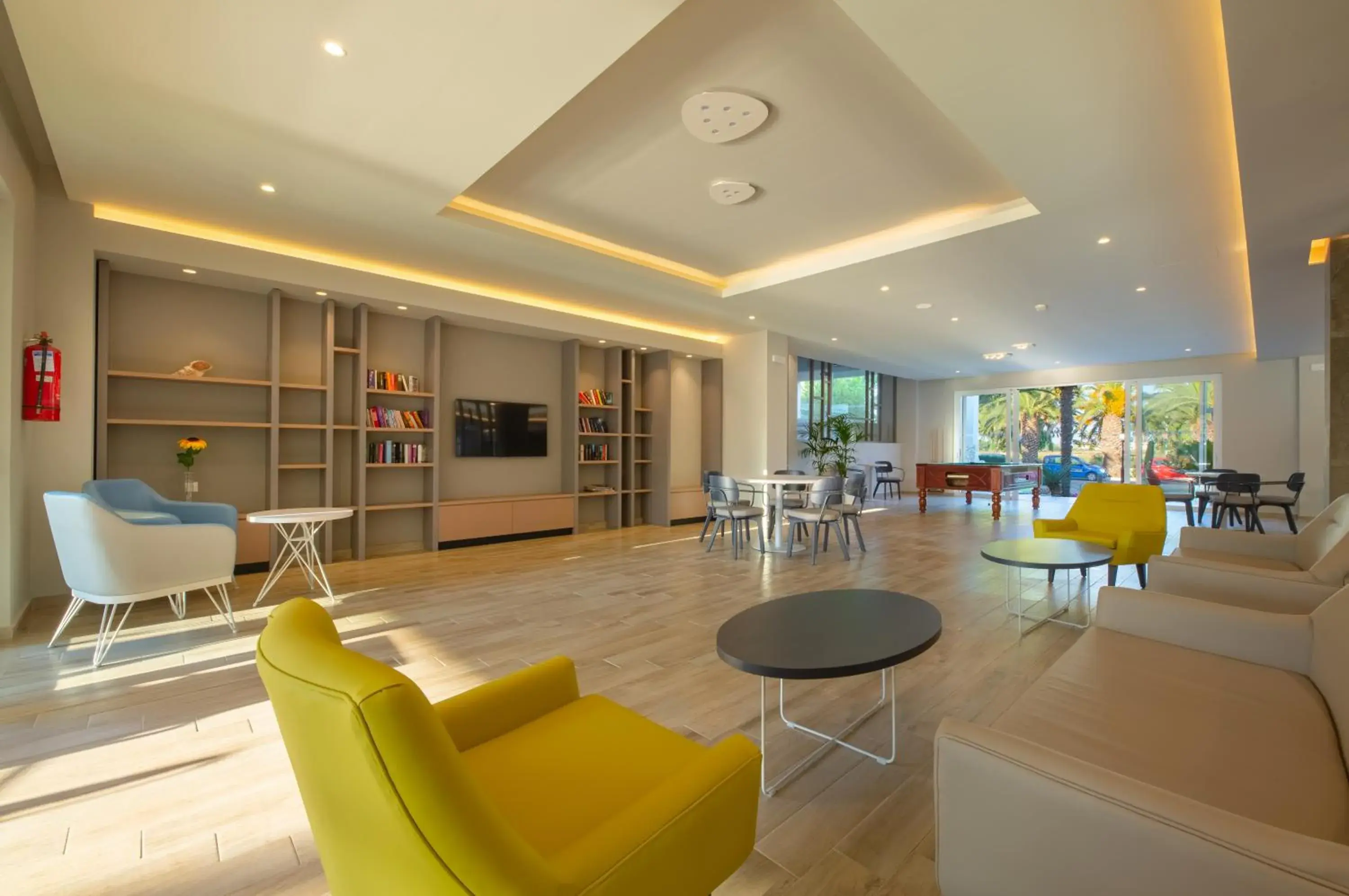 Lobby or reception in Hotel Esperia Lobby or reception in Hotel Esperia