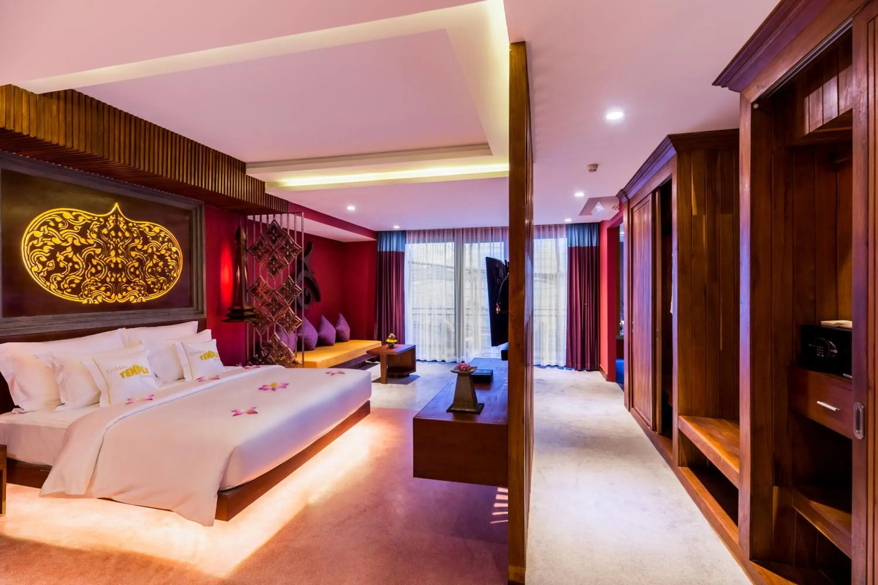 Bedroom, Bed in Golden Temple Boutique Bedroom, Bed in Golden Temple Boutique