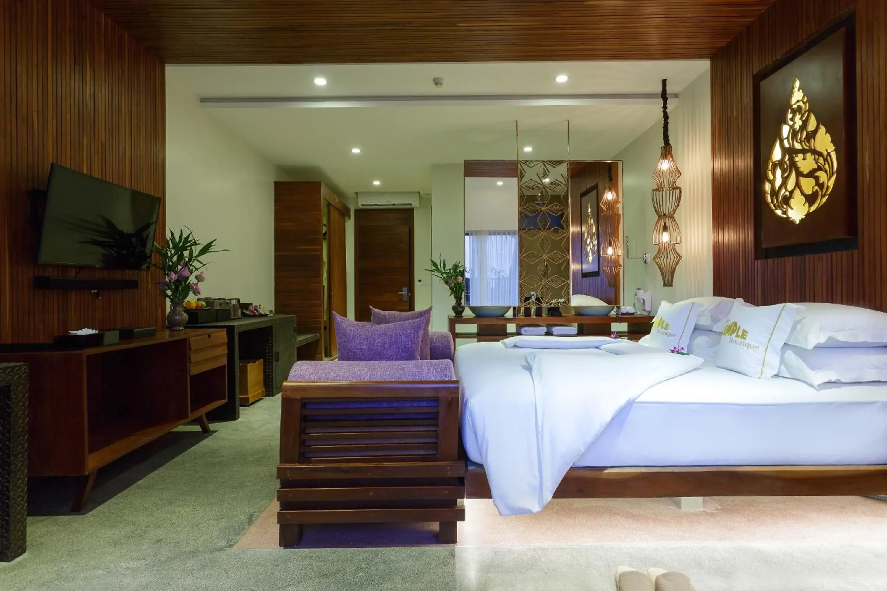 Bedroom, Bed in Golden Temple Boutique Bedroom, Bed in Golden Temple Boutique