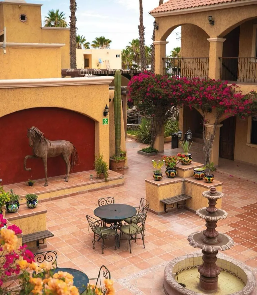Patio in Hacienda Suites Loreto