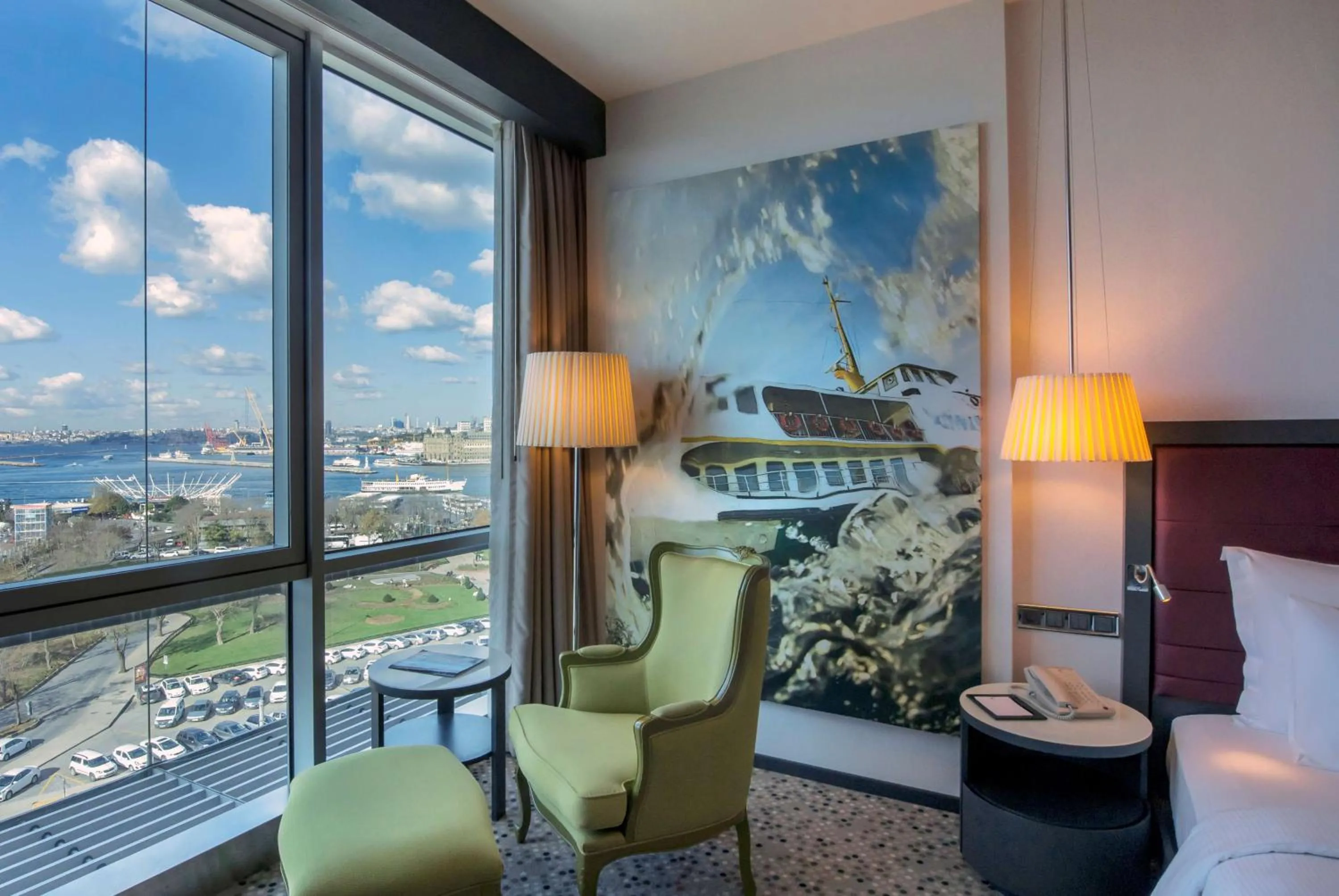 Living room in DoubleTree By Hilton Istanbul - Moda