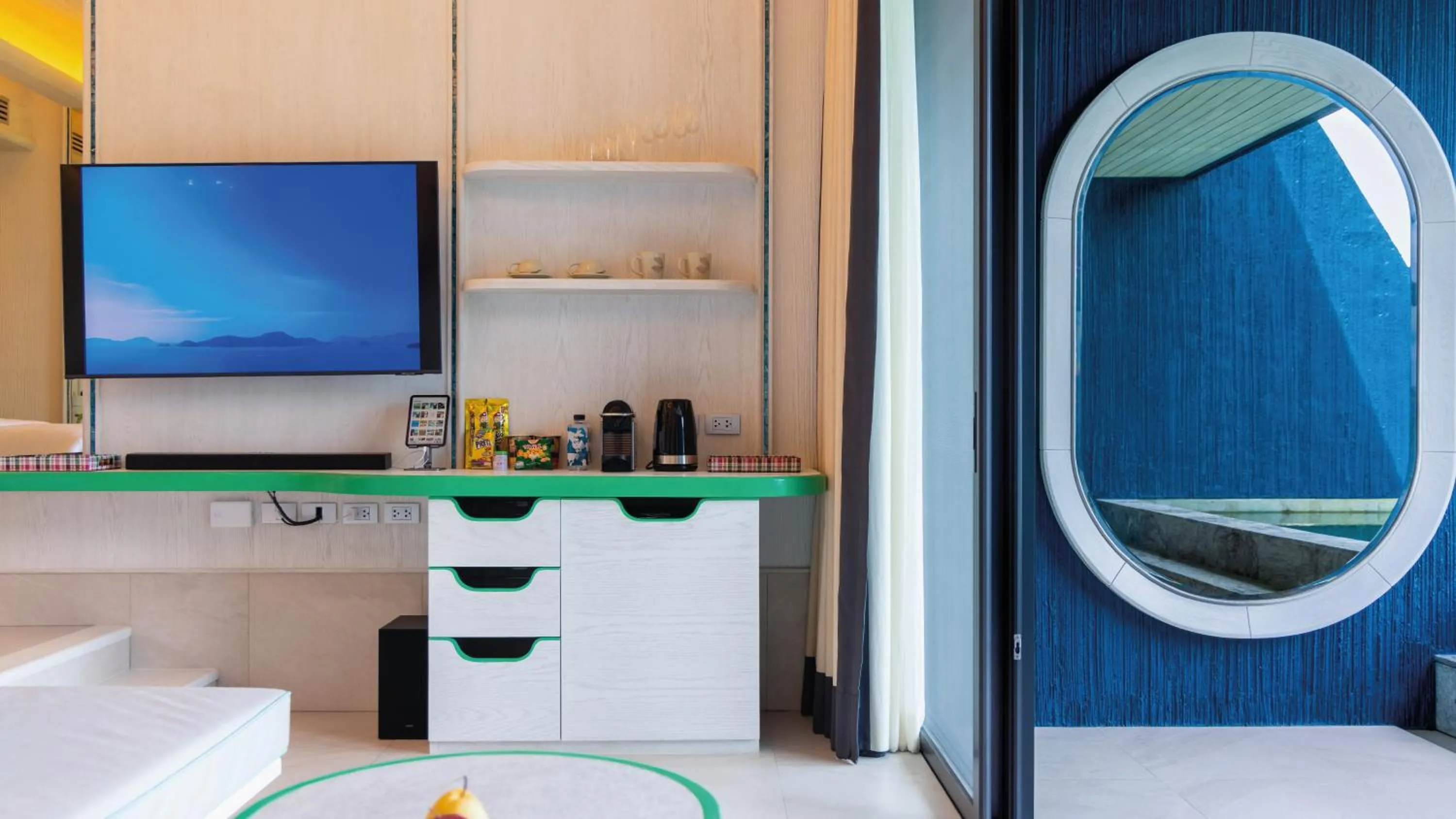 TV and multimedia in Sri Panwa Phuket Luxury Pool Villa Hotel - SHA Plus