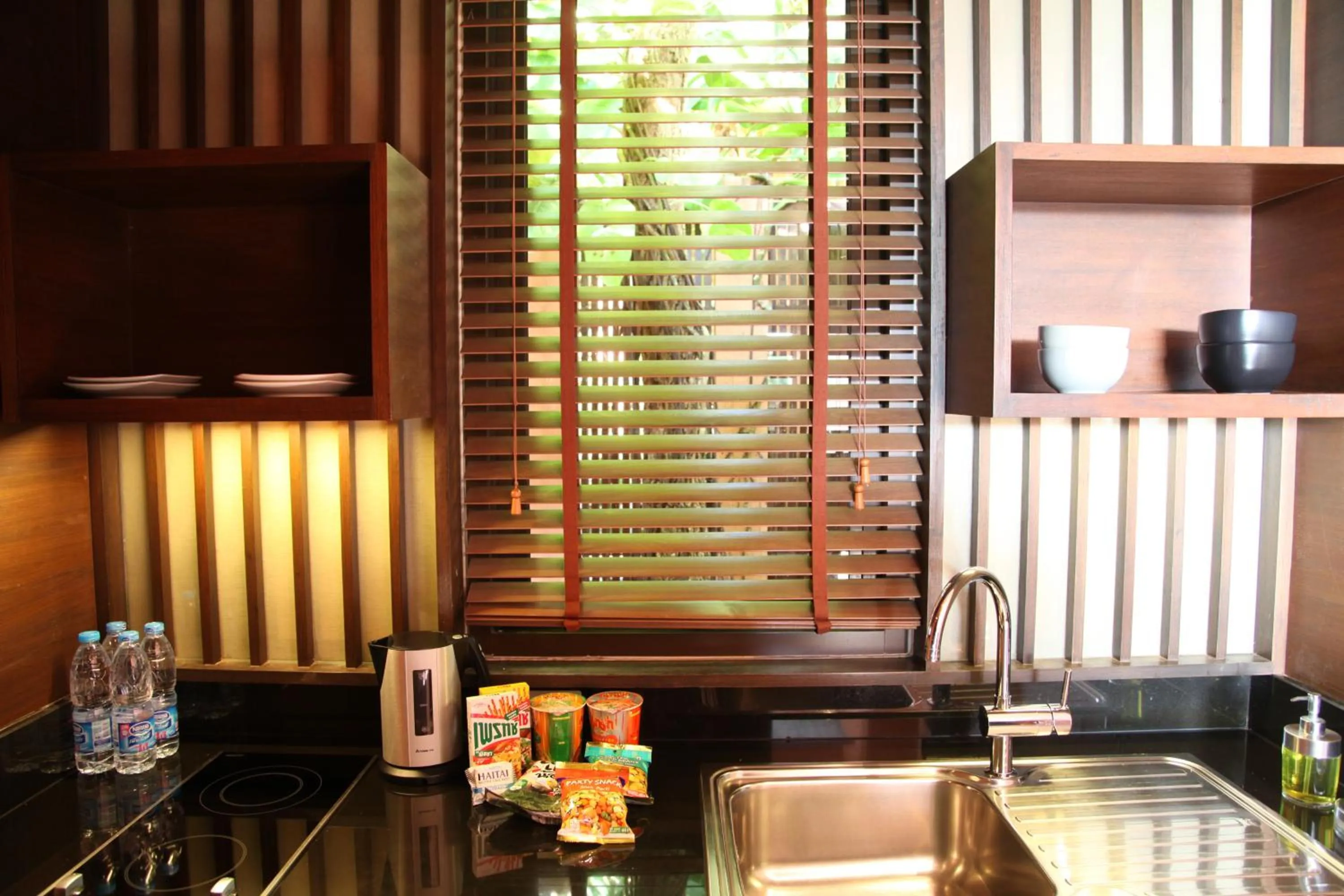 Kitchen or kitchenette in Sri Panwa Phuket Luxury Pool Villa Hotel - SHA Plus
