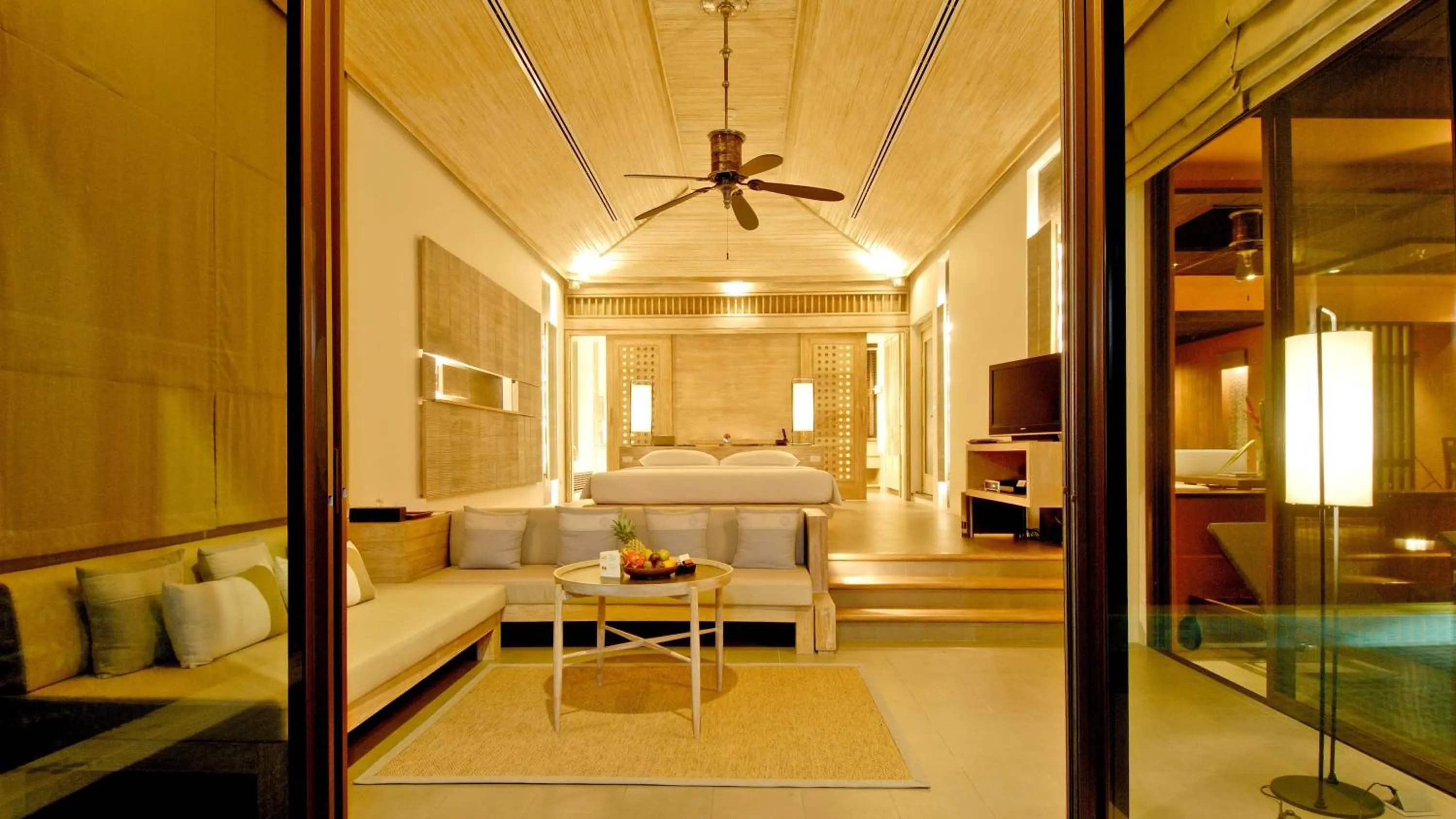 Bed in Sri Panwa Phuket Luxury Pool Villa Hotel - SHA Plus