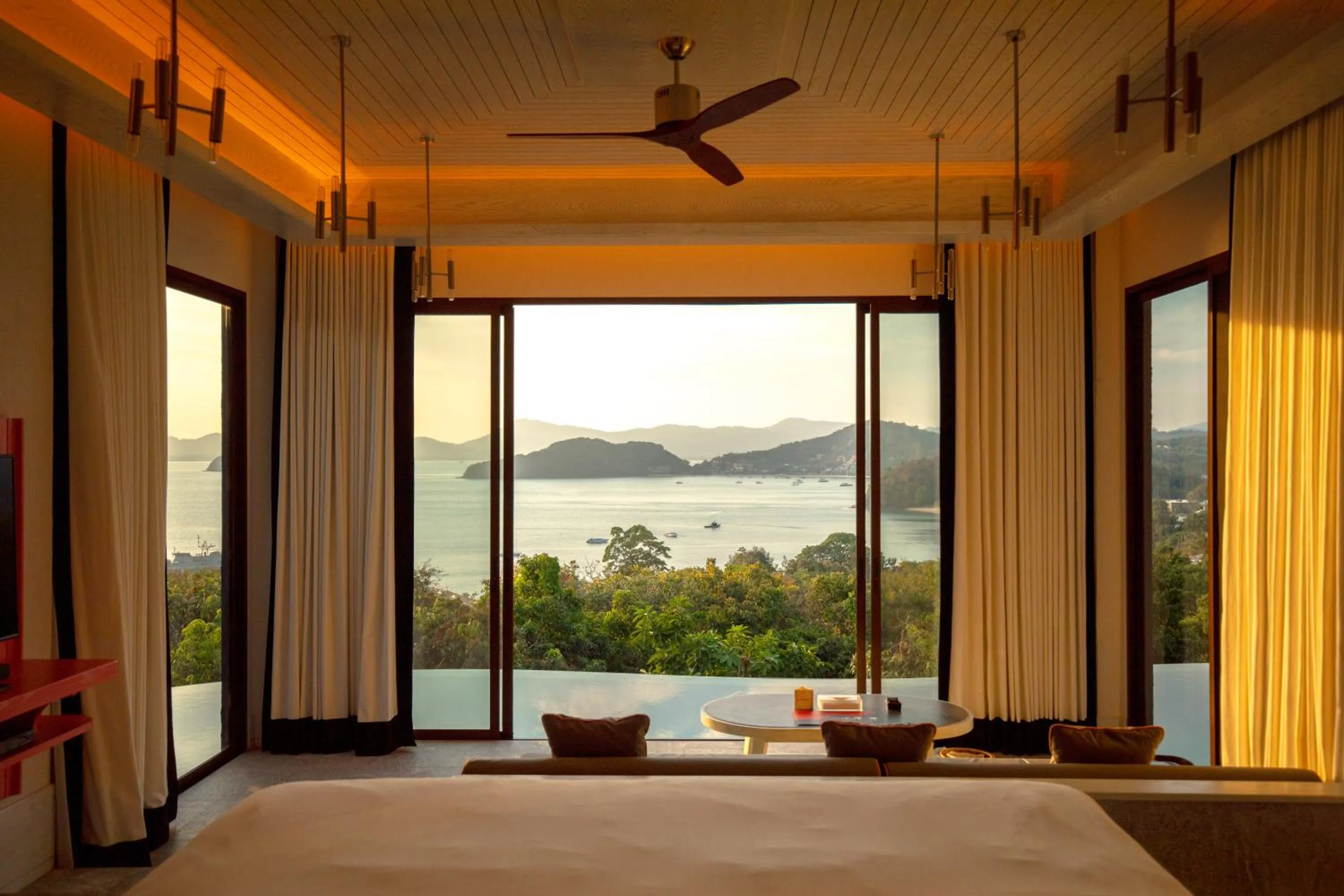 Natural landscape, Bed in Sri Panwa Phuket Luxury Pool Villa Hotel - SHA Plus