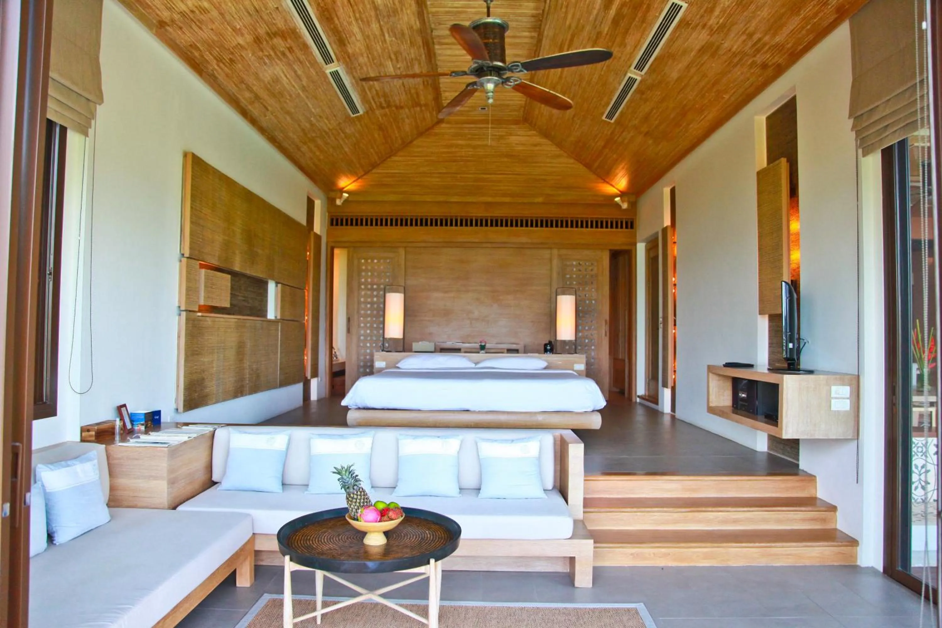 Bed in Sri Panwa Phuket Luxury Pool Villa Hotel - SHA Plus