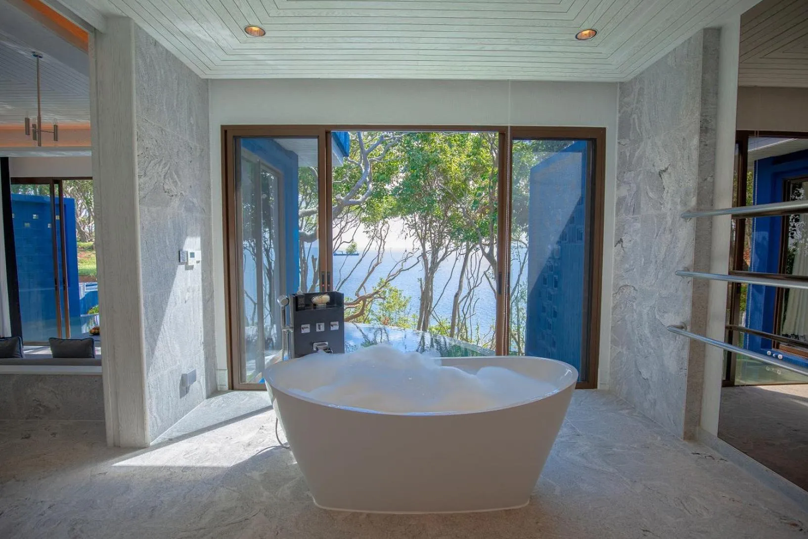 Bathroom in Sri Panwa Phuket Luxury Pool Villa Hotel - SHA Plus