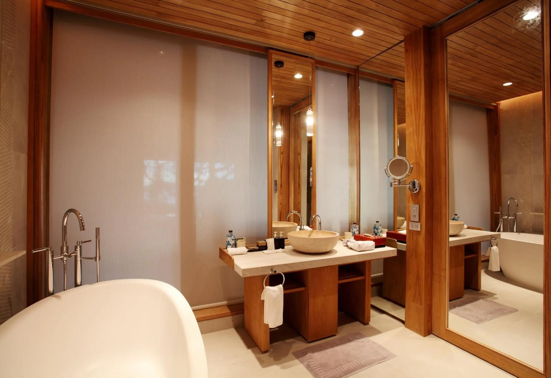 Bathroom in Sri Panwa Phuket Luxury Pool Villa Hotel - SHA Plus