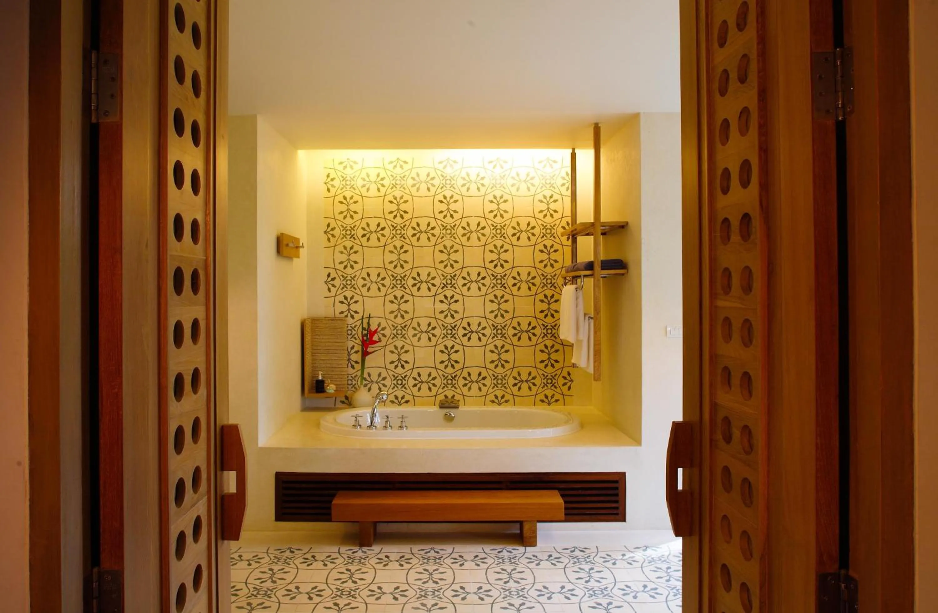 Bathroom in Sri Panwa Phuket Luxury Pool Villa Hotel - SHA Plus