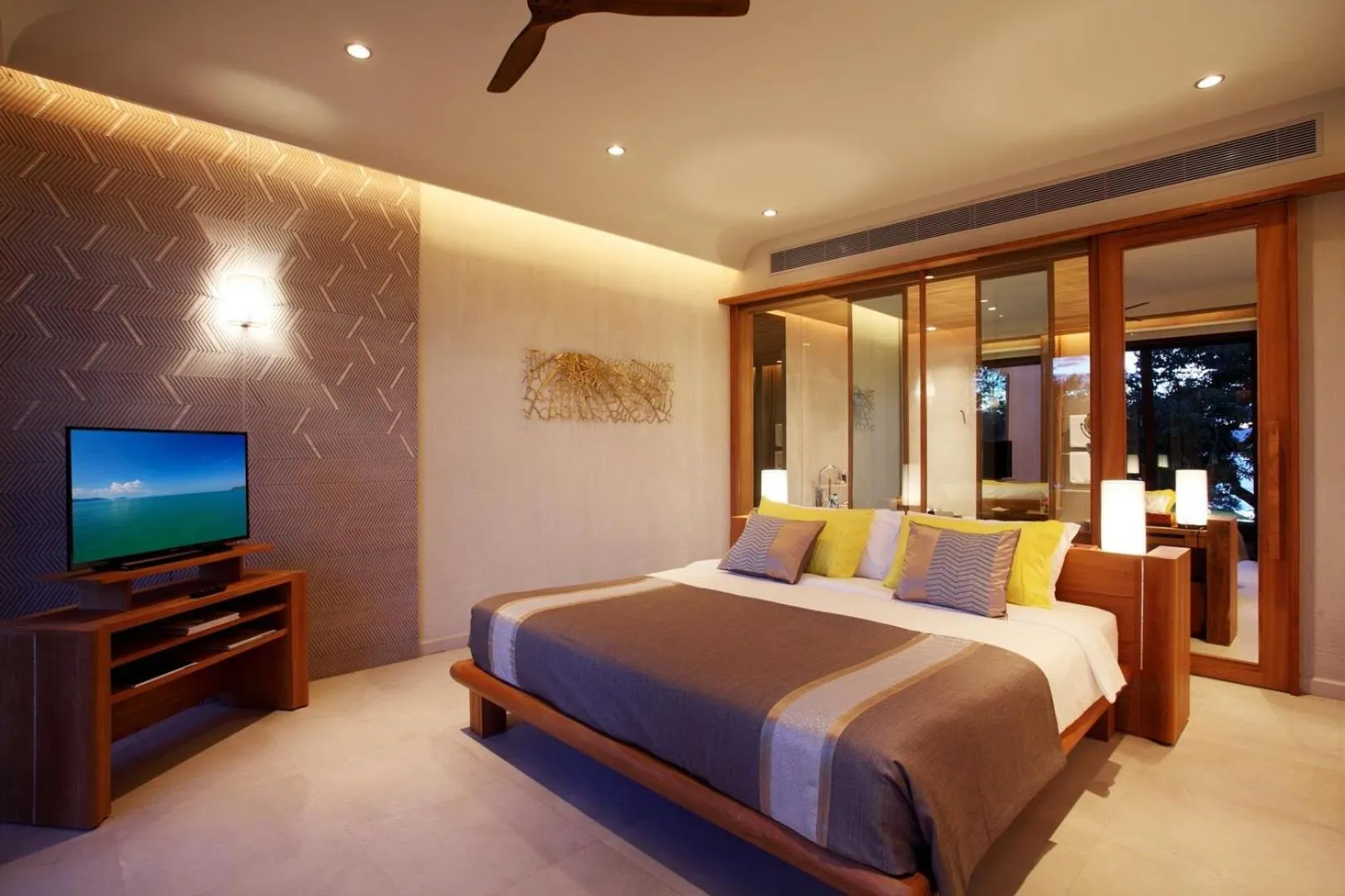 Bed in Sri Panwa Phuket Luxury Pool Villa Hotel - SHA Plus