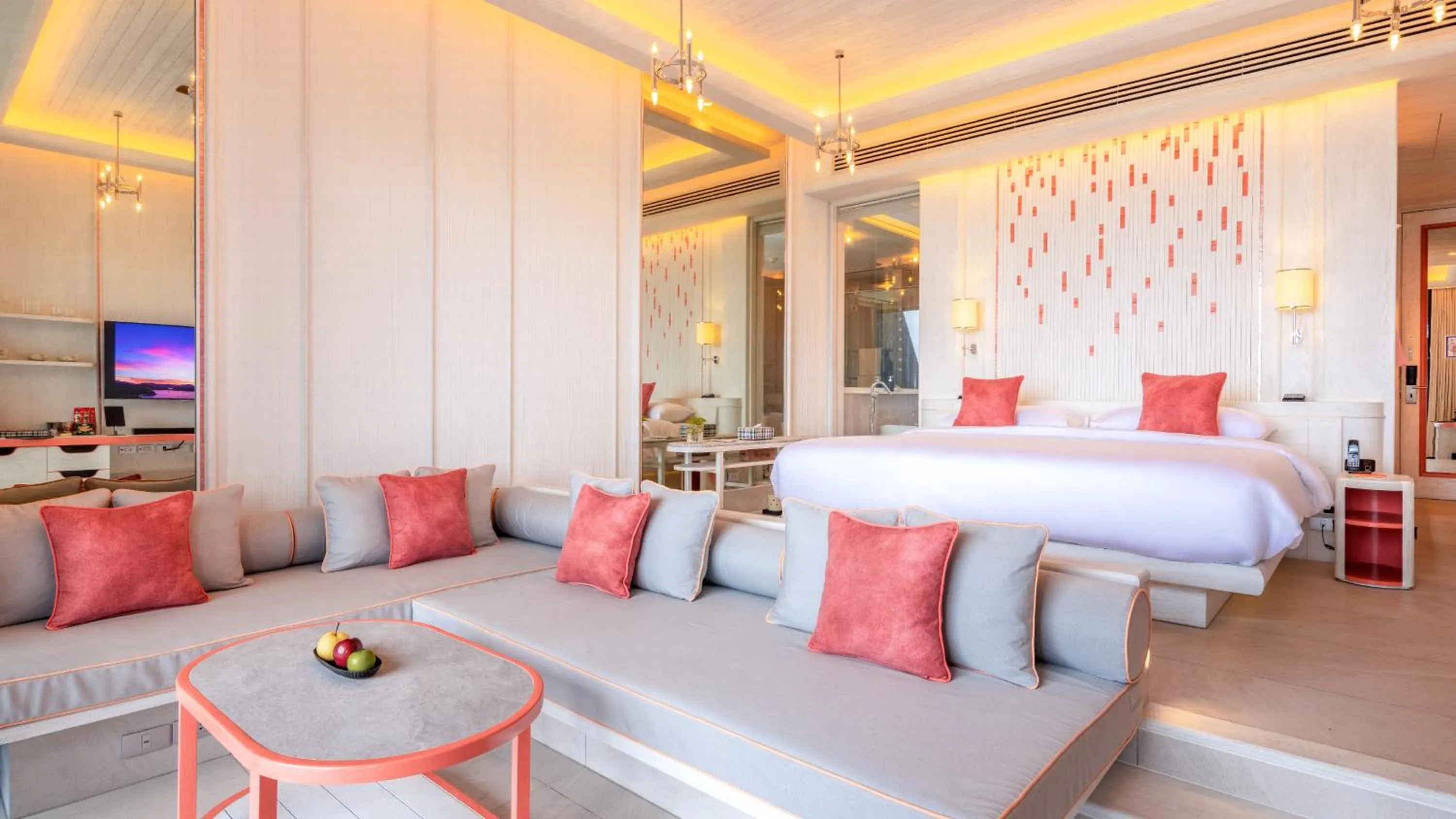 Bed in Sri Panwa Phuket Luxury Pool Villa Hotel - SHA Plus