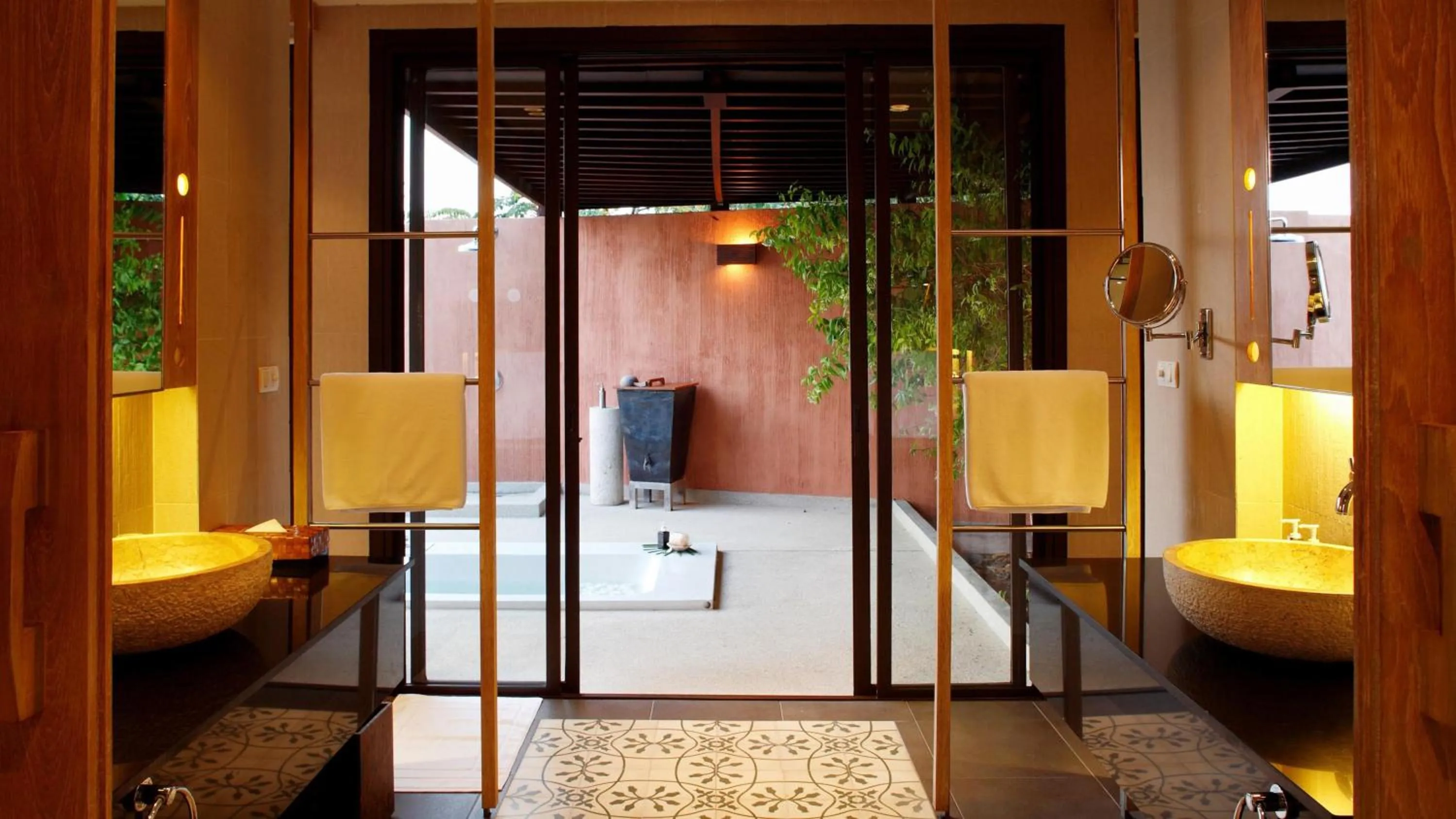 Bathroom in Sri Panwa Phuket Luxury Pool Villa Hotel - SHA Plus