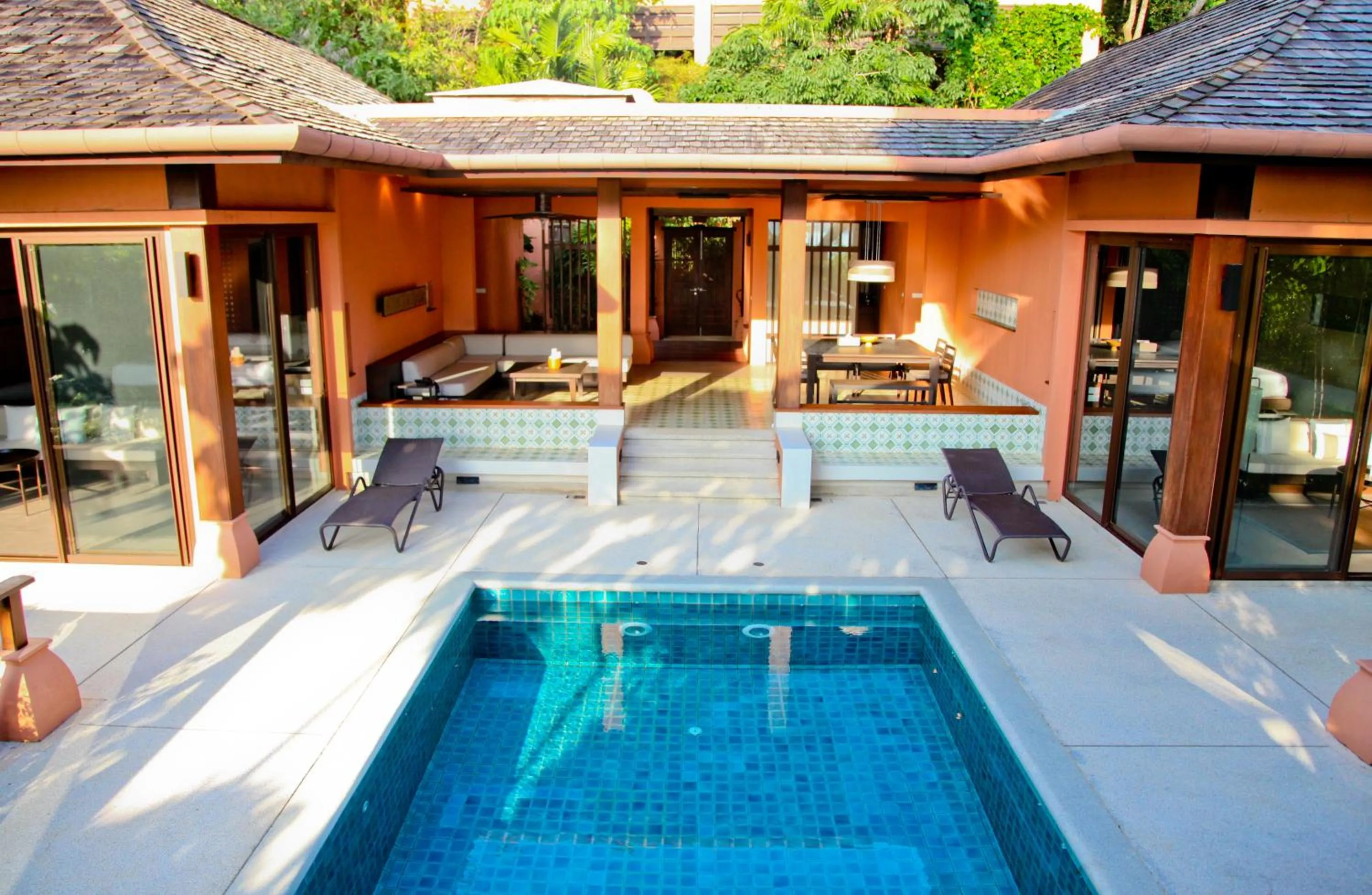 Balcony/Terrace in Sri Panwa Phuket Luxury Pool Villa Hotel - SHA Plus