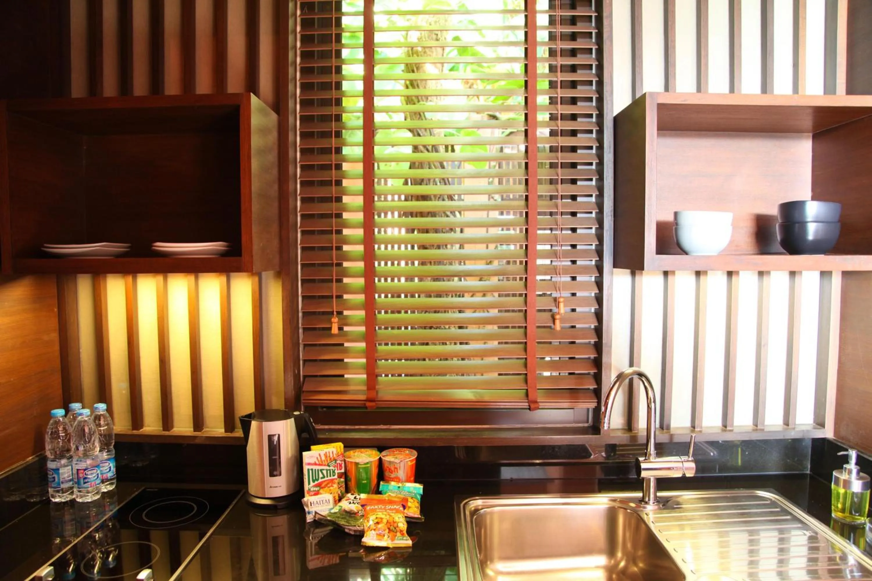 Kitchen or kitchenette in Sri Panwa Phuket Luxury Pool Villa Hotel - SHA Plus
