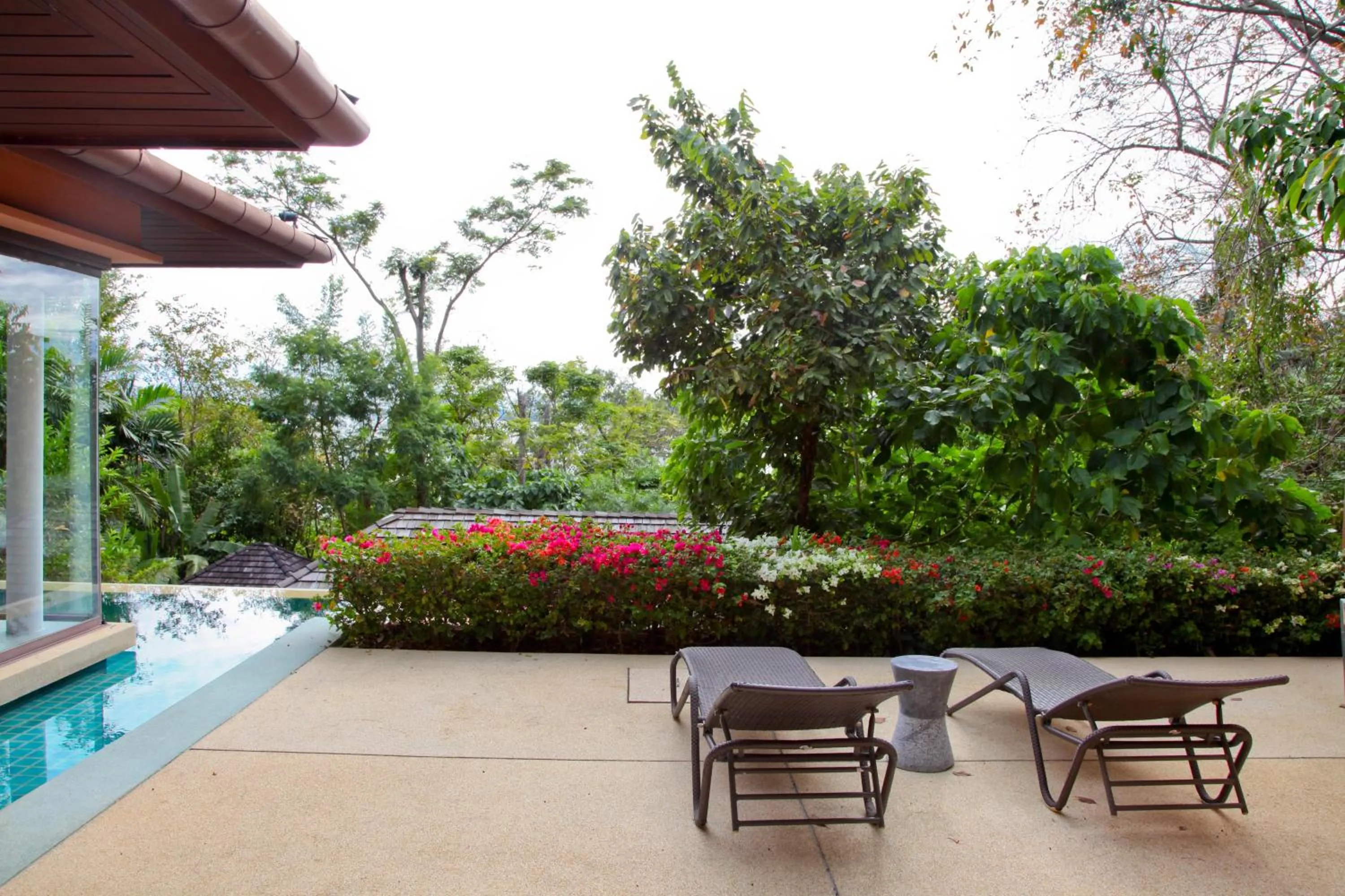 Patio in Sri Panwa Phuket Luxury Pool Villa Hotel - SHA Plus