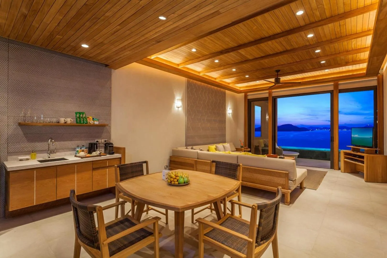 Living room in Sri Panwa Phuket Luxury Pool Villa Hotel - SHA Plus