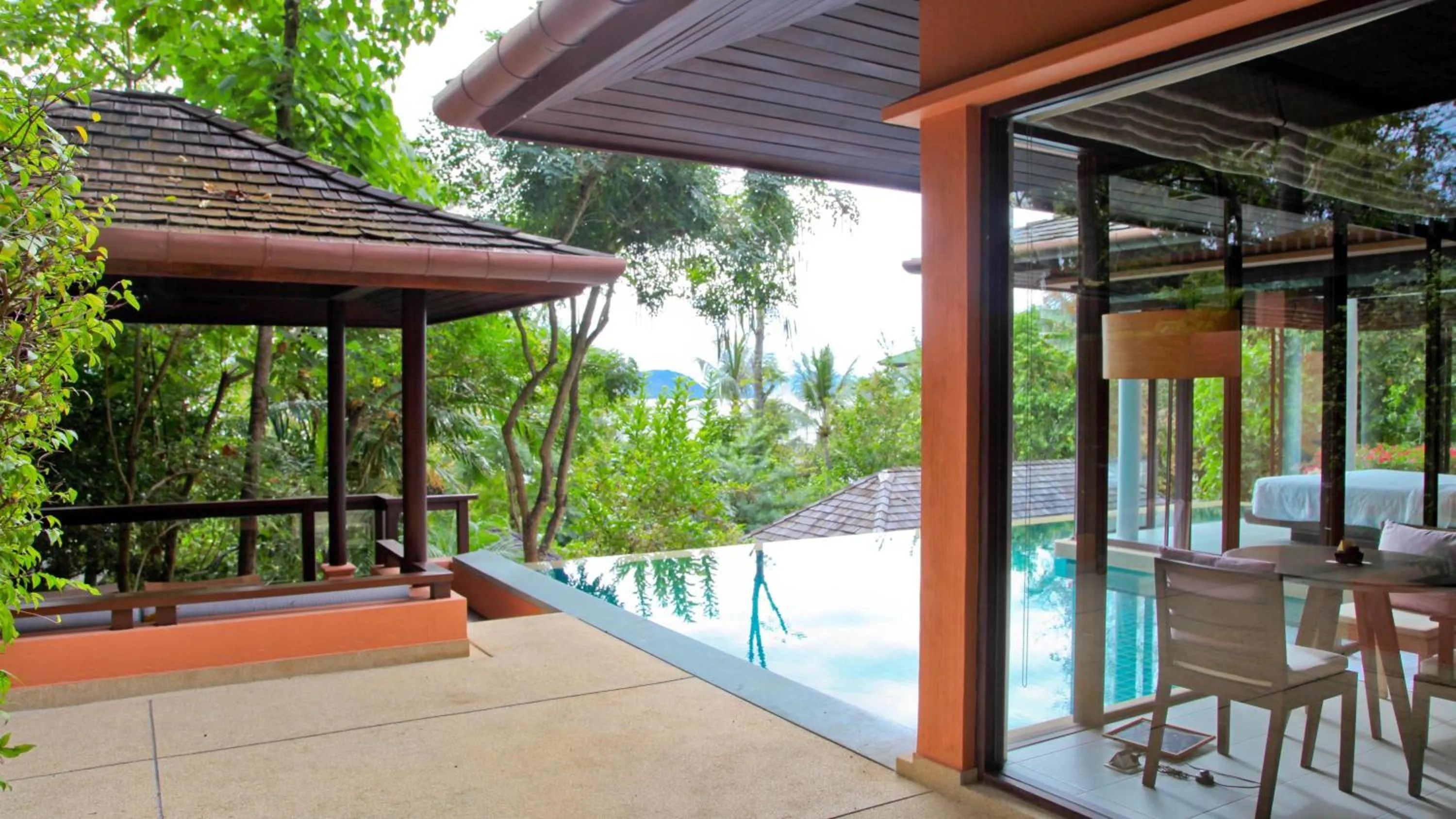 Balcony/Terrace in Sri Panwa Phuket Luxury Pool Villa Hotel - SHA Plus