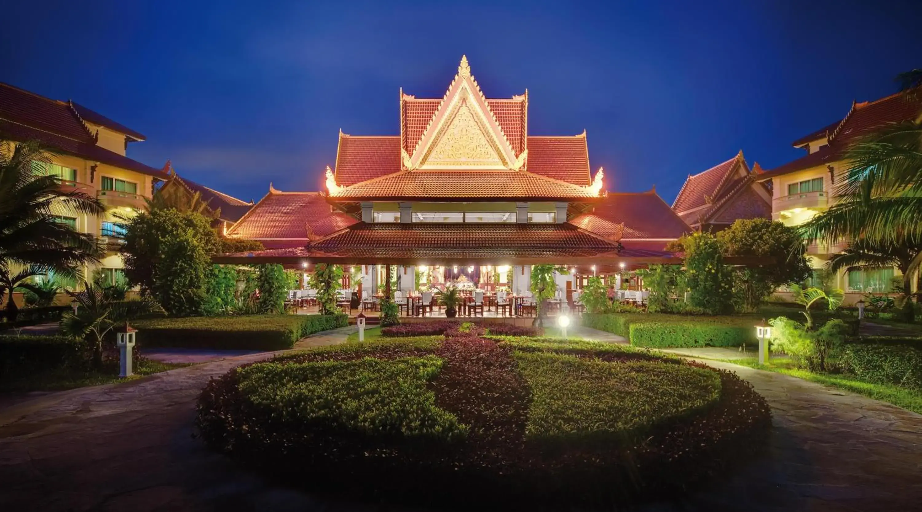 Property building in Sokha Beach Resort Property building in Sokha Beach Resort