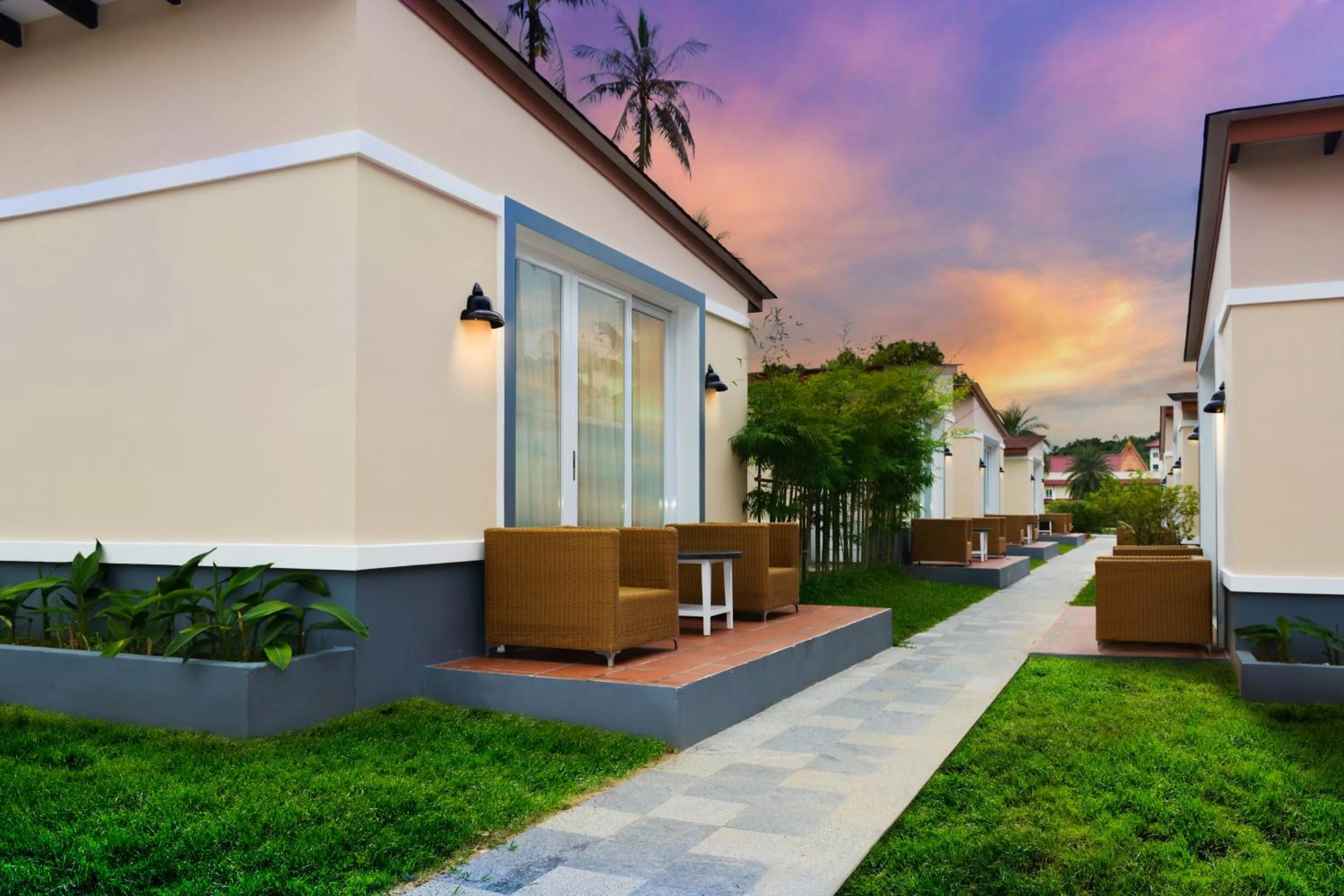 Facade/entrance in Sokha Beach Resort