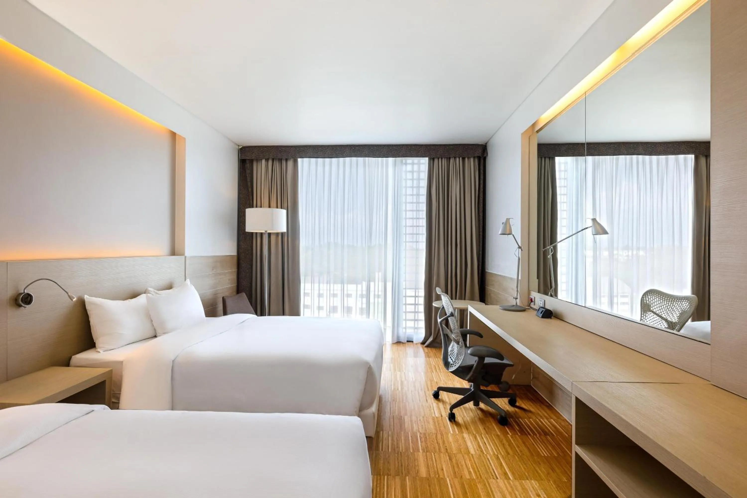 Bed in Hilton Garden Inn Venice Mestre