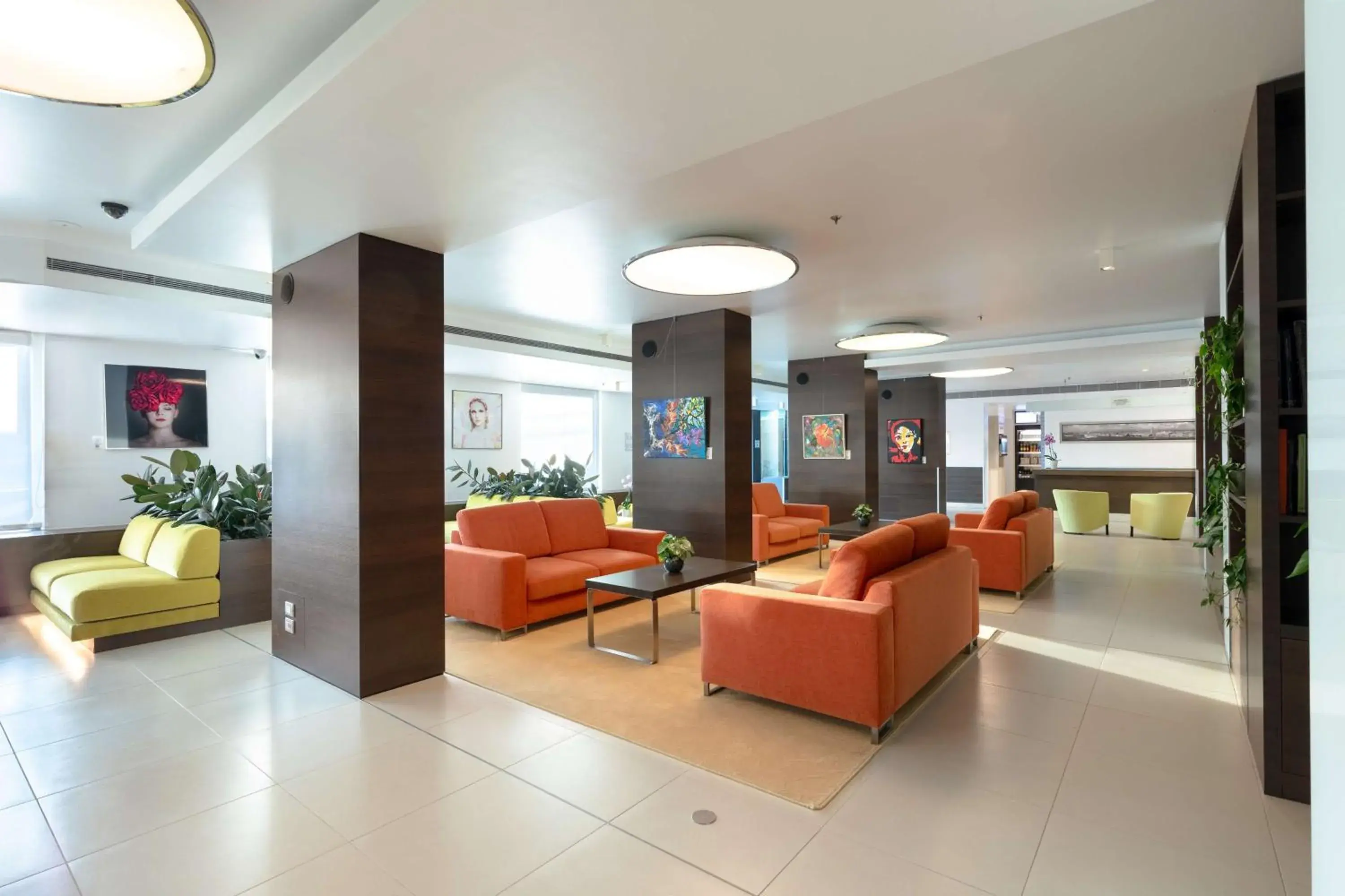 Lobby or reception in Hilton Garden Inn Venice Mestre Lobby or reception in Hilton Garden Inn Venice Mestre