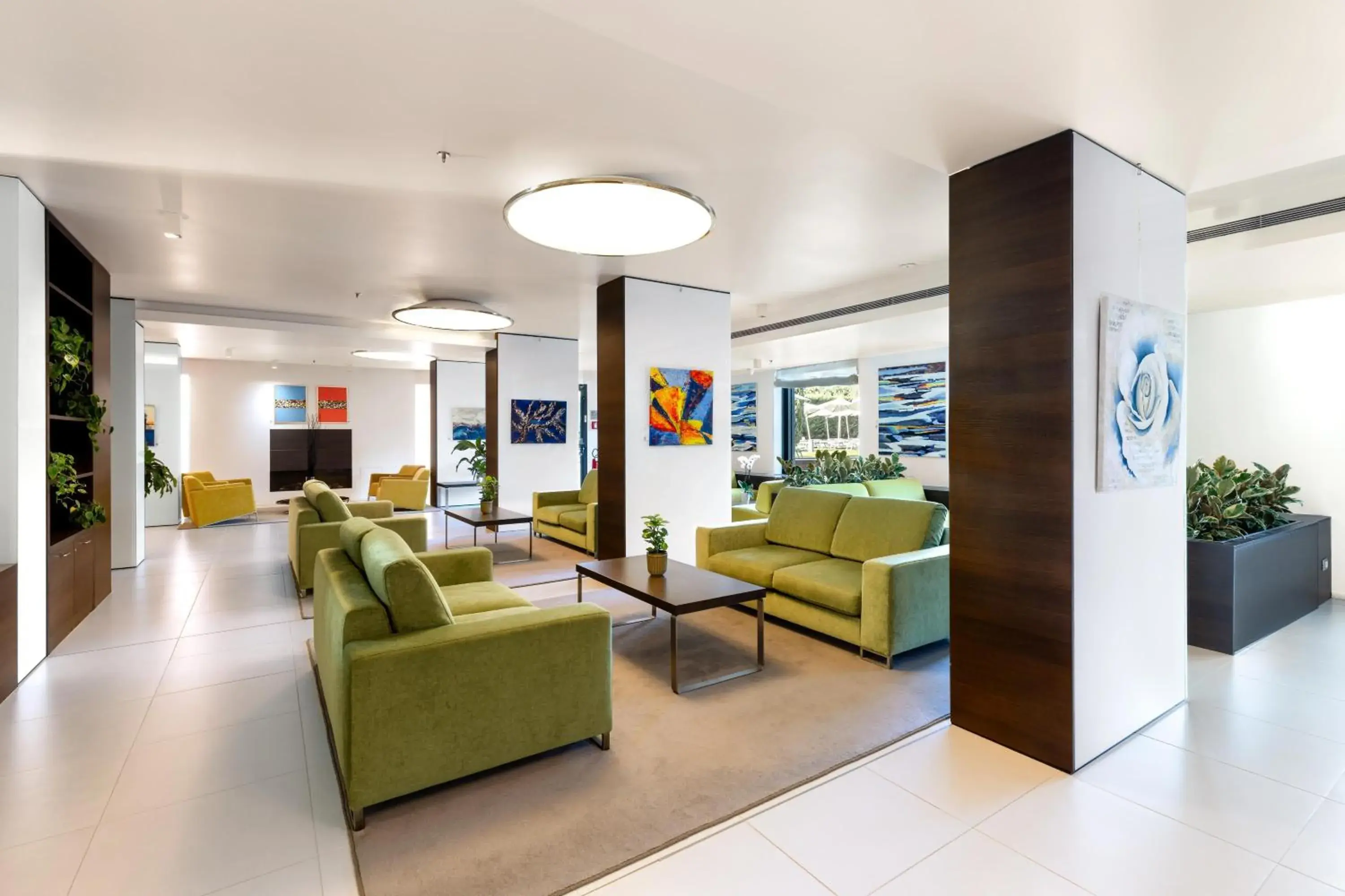 Lobby or reception in Hilton Garden Inn Venice Mestre Lobby or reception in Hilton Garden Inn Venice Mestre