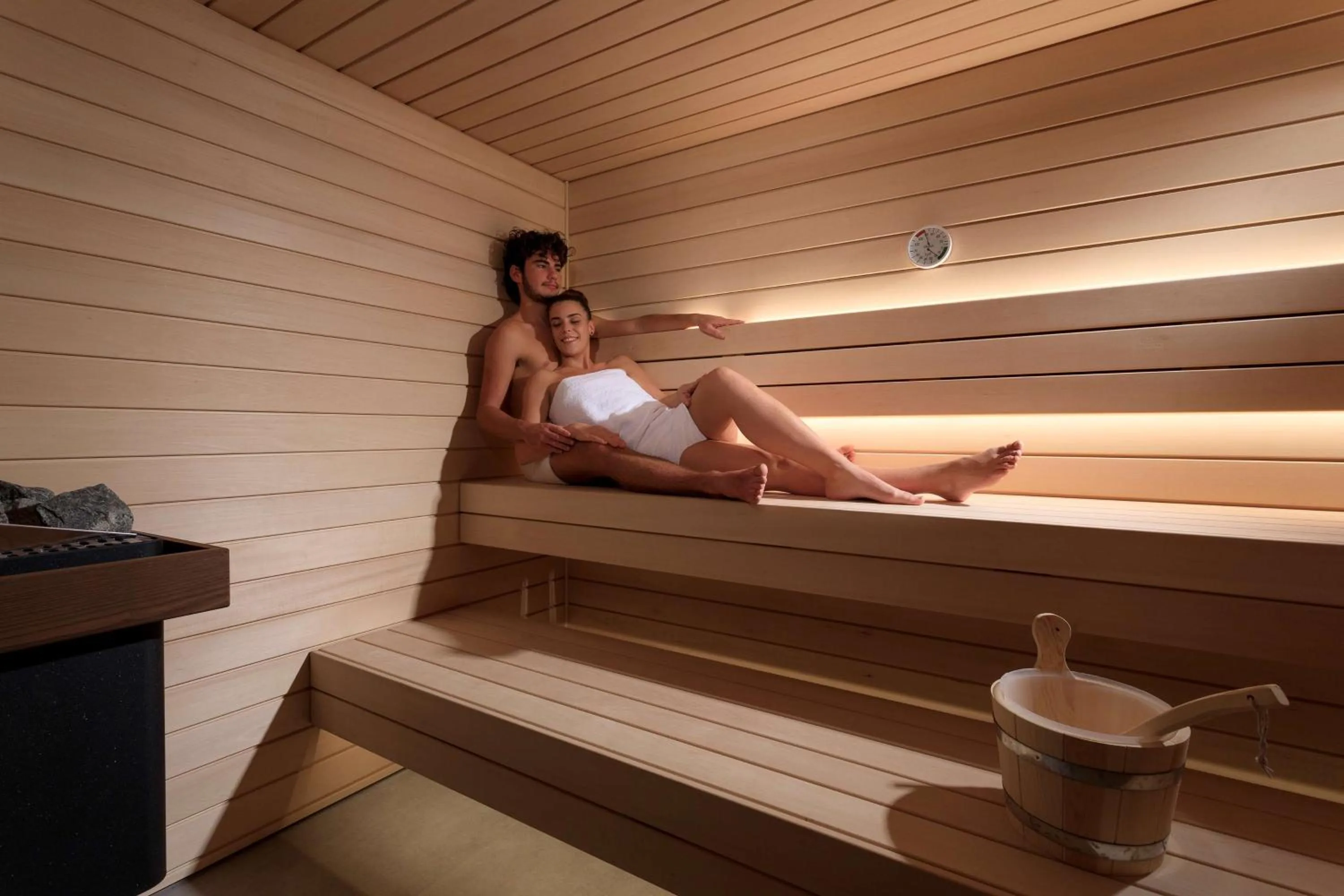 Sauna in Hilton Garden Inn Venice Mestre