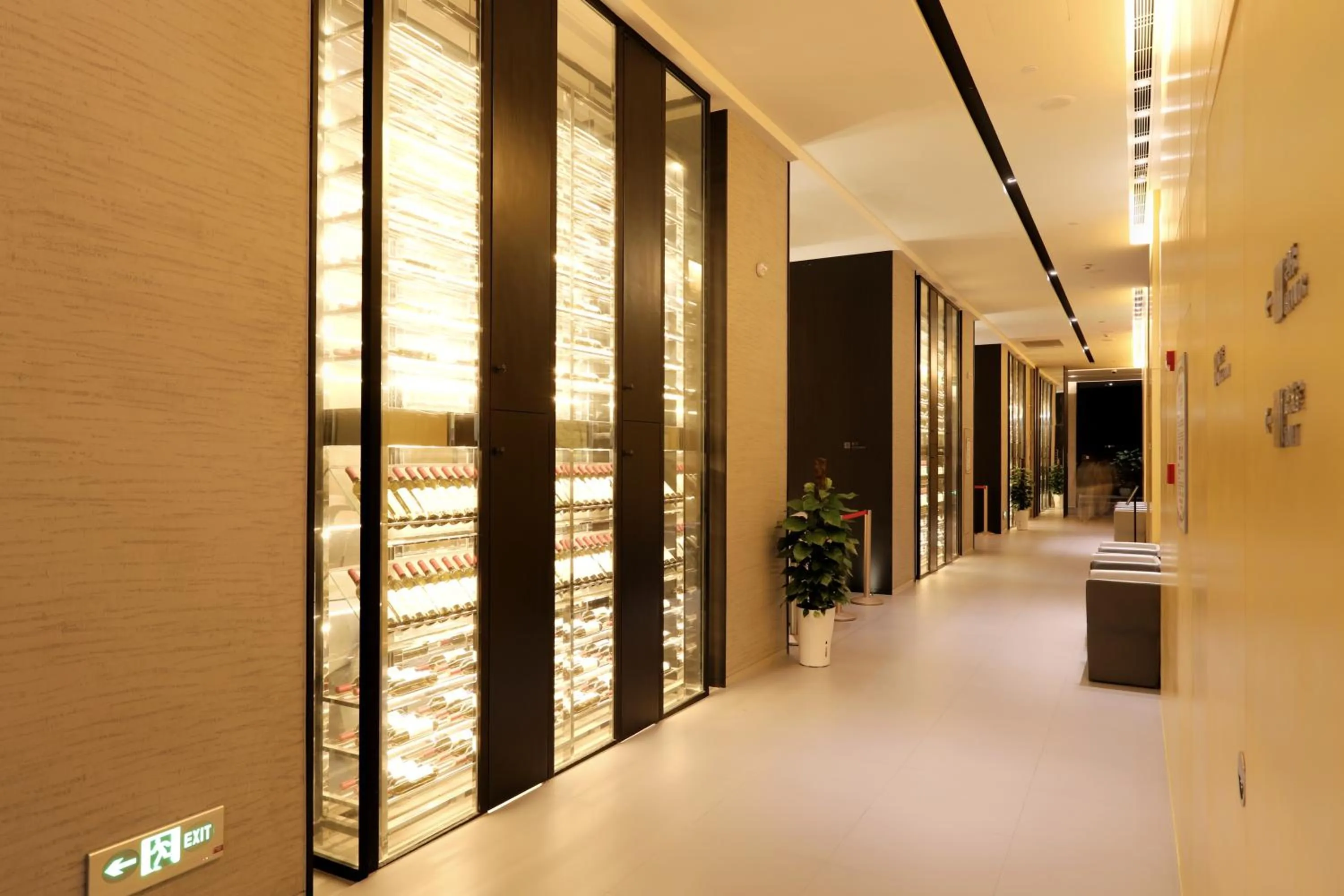 Decorative detail in Jinjiang Metropolo Hotel Hangzhou East Railway Station