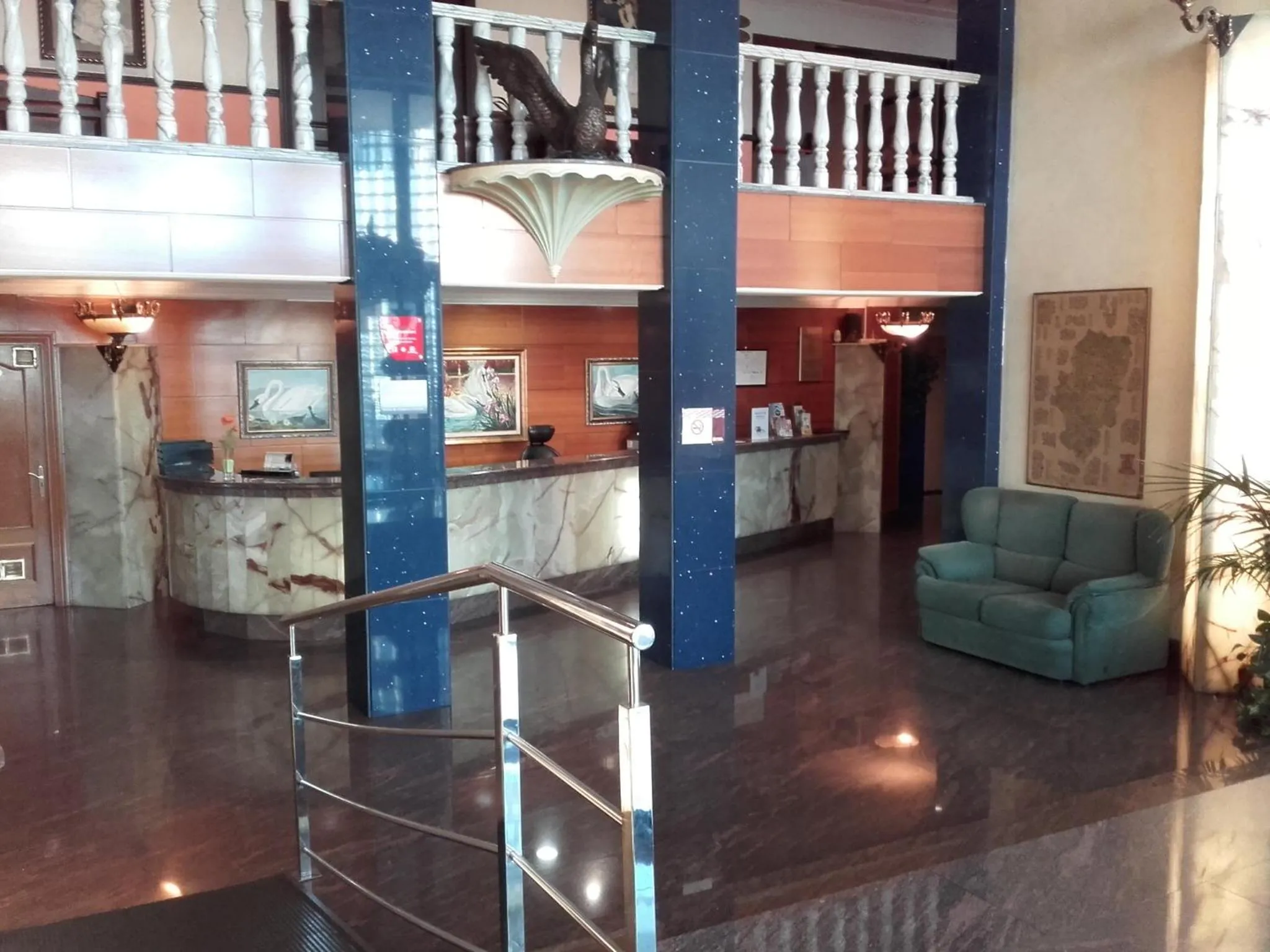 Lobby or reception in Hotel El Cisne